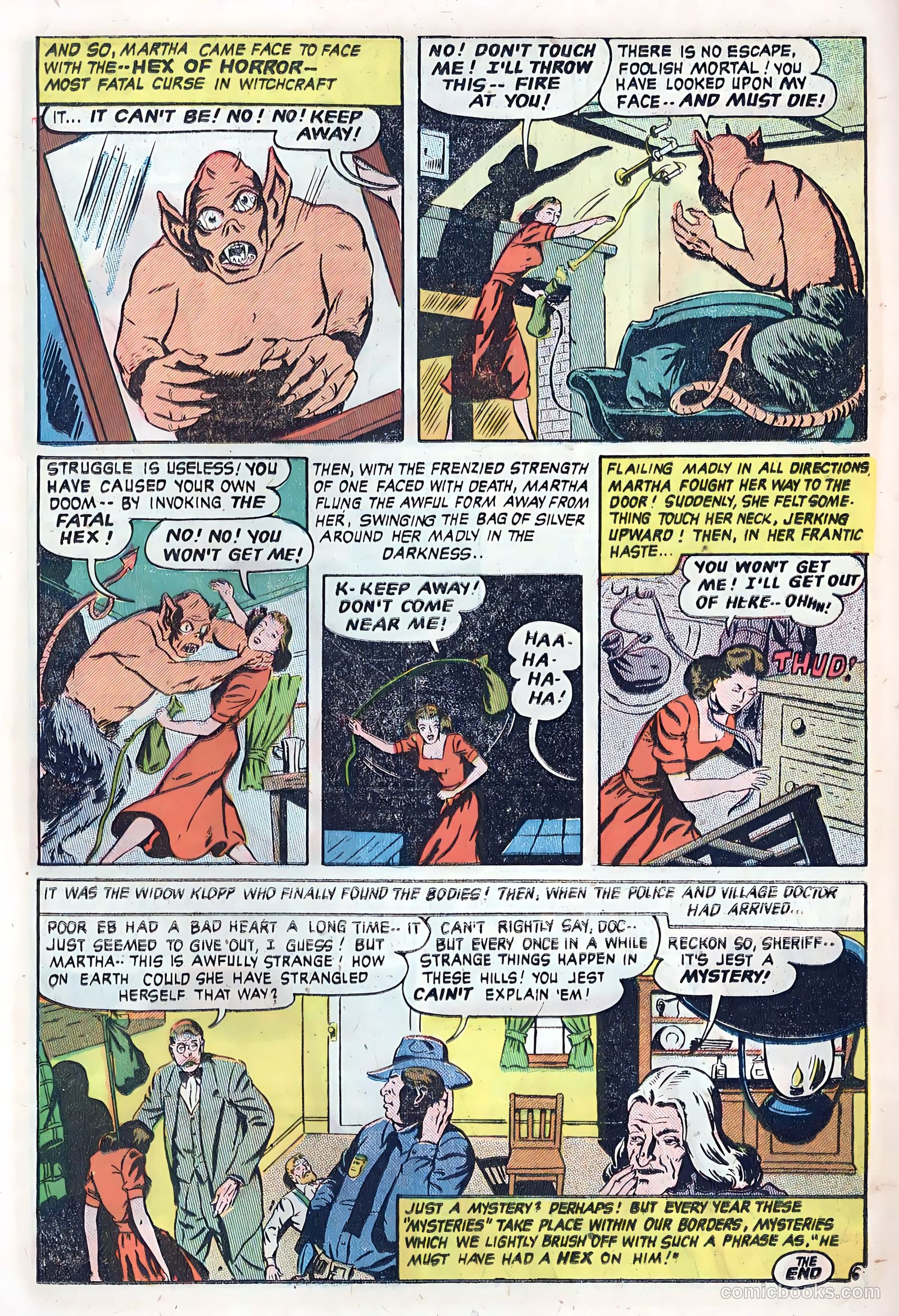 Out of the Night #5 (1952) — page 16 of 36