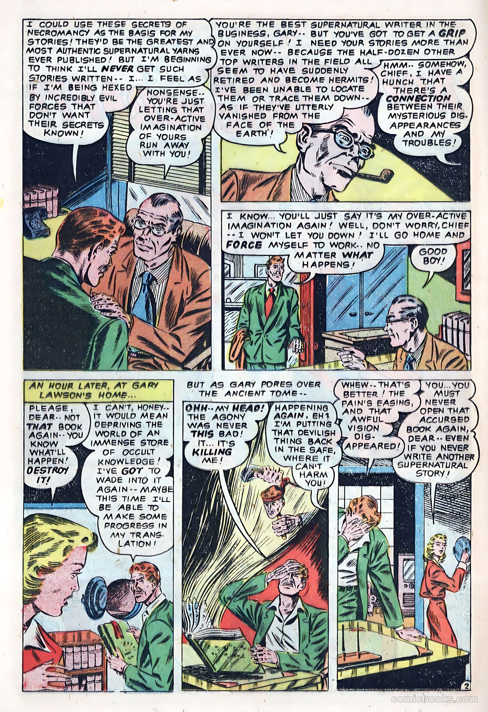 Out of the Night #5 (1952) — page 20 of 36