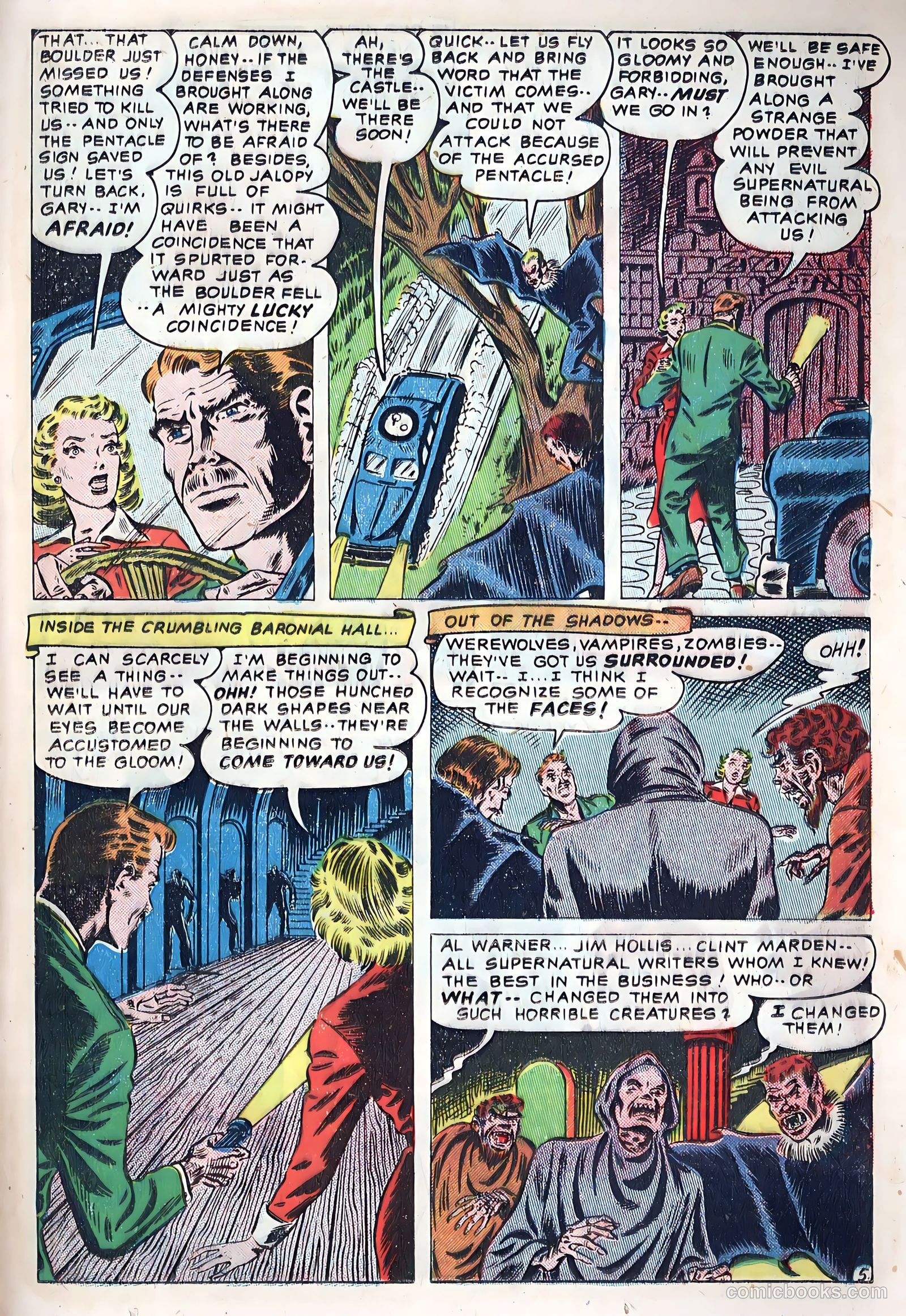 Out of the Night #5 (1952) — page 23 of 36