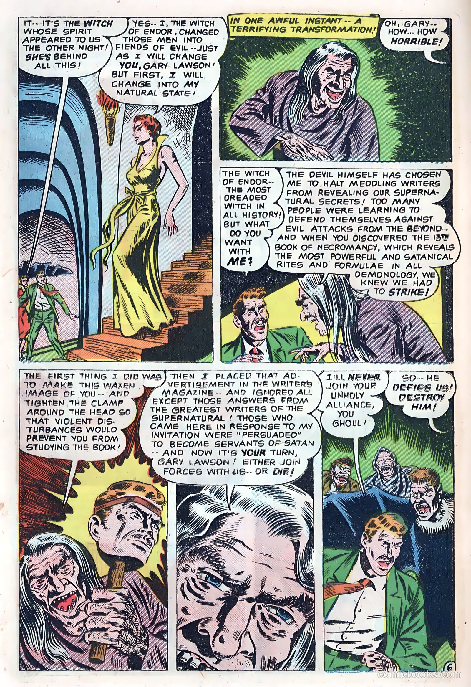 Out of the Night #5 (1952) — page 24 of 36