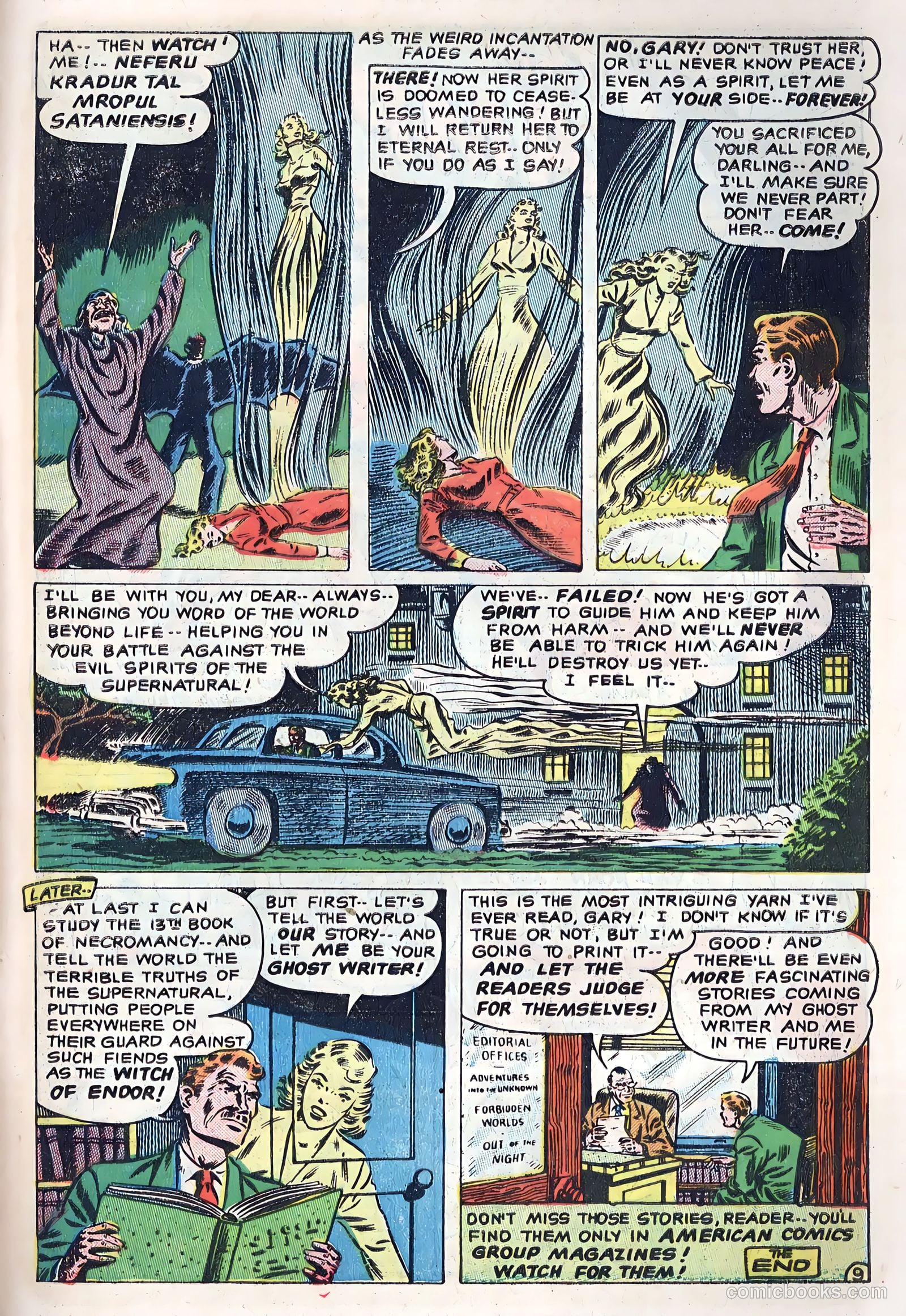 Out of the Night #5 (1952) — page 27 of 36