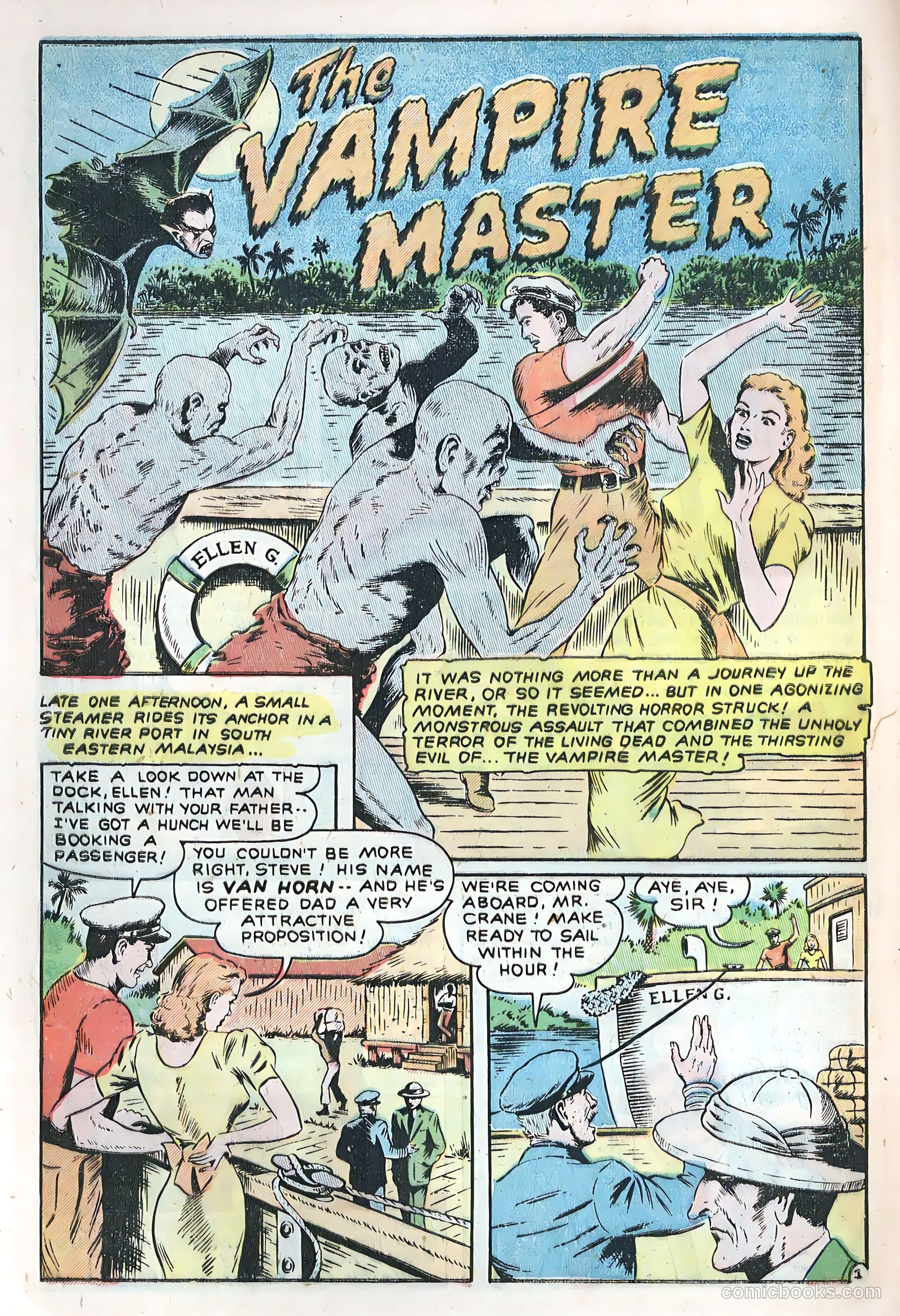 Out of the Night #5 (1952) — page 28 of 36