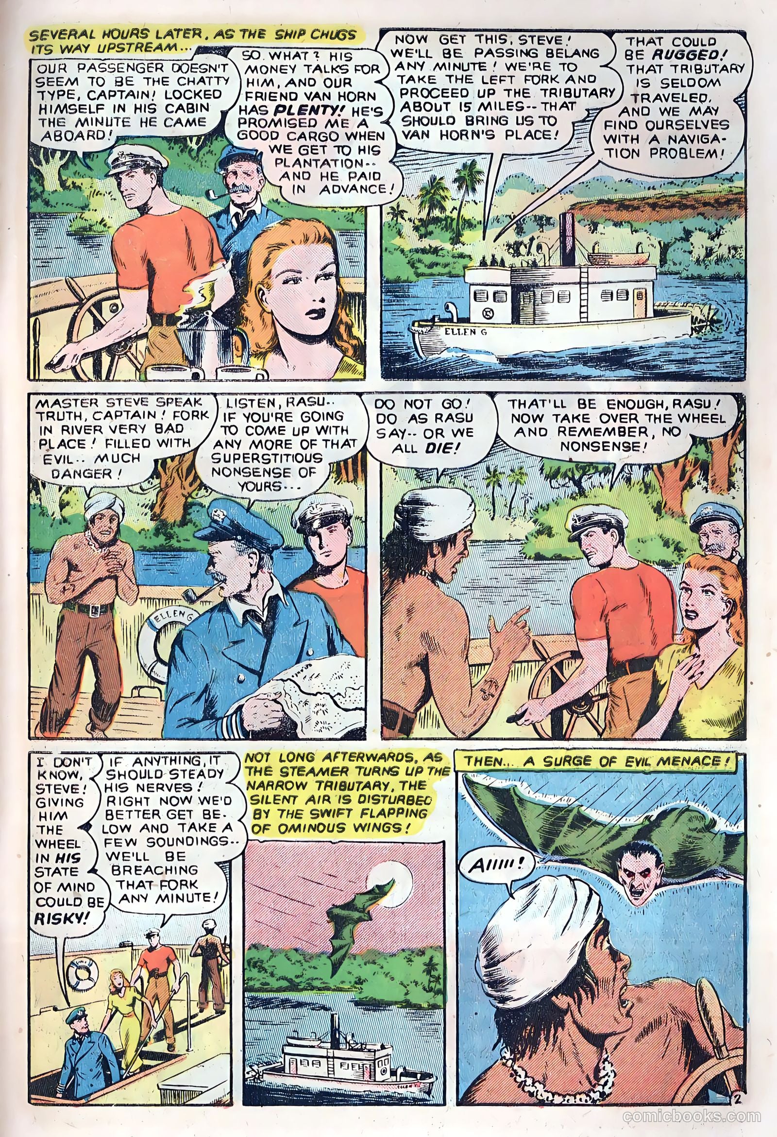 Out of the Night #5 (1952) — page 29 of 36
