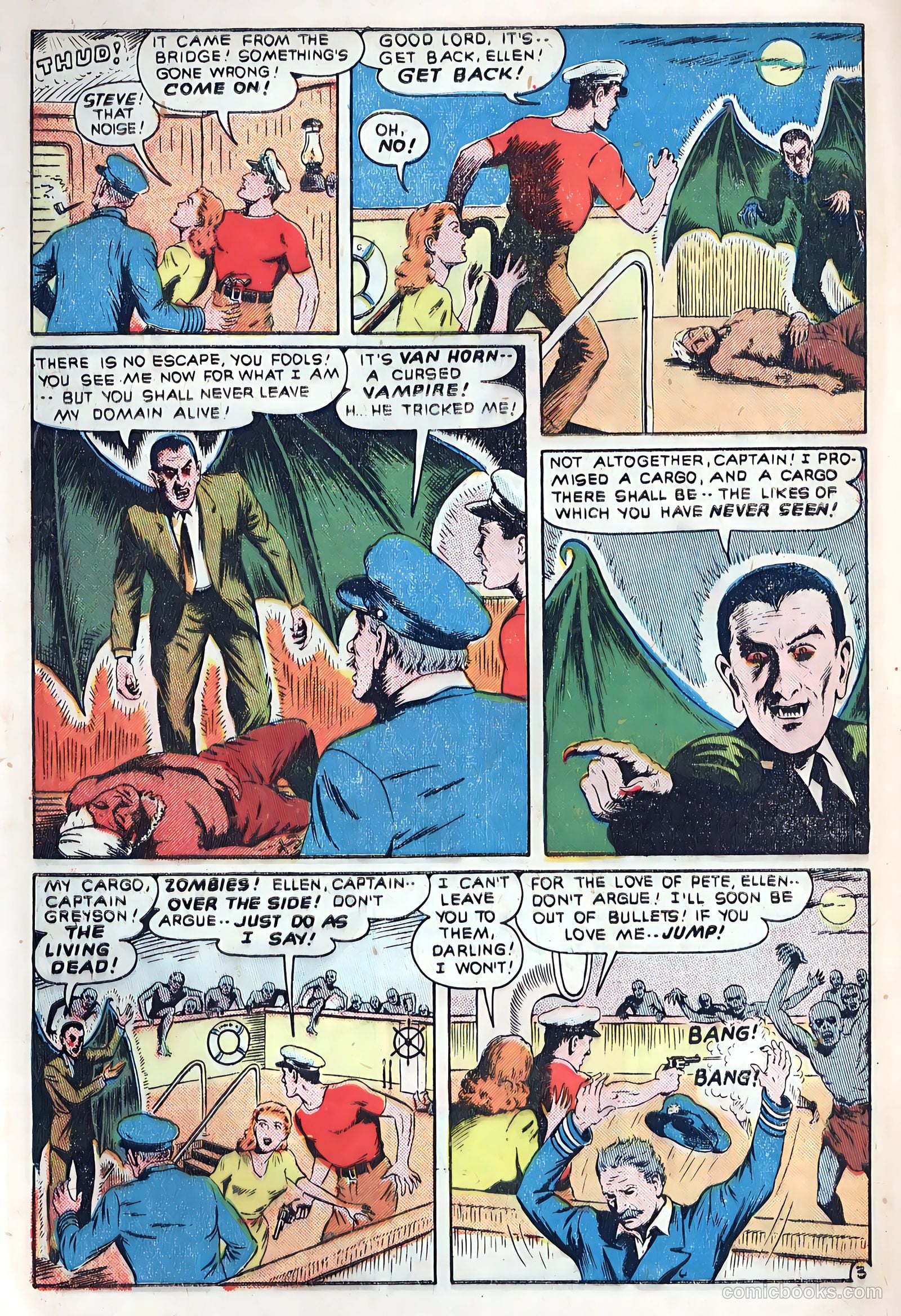 Out of the Night #5 (1952) — page 30 of 36