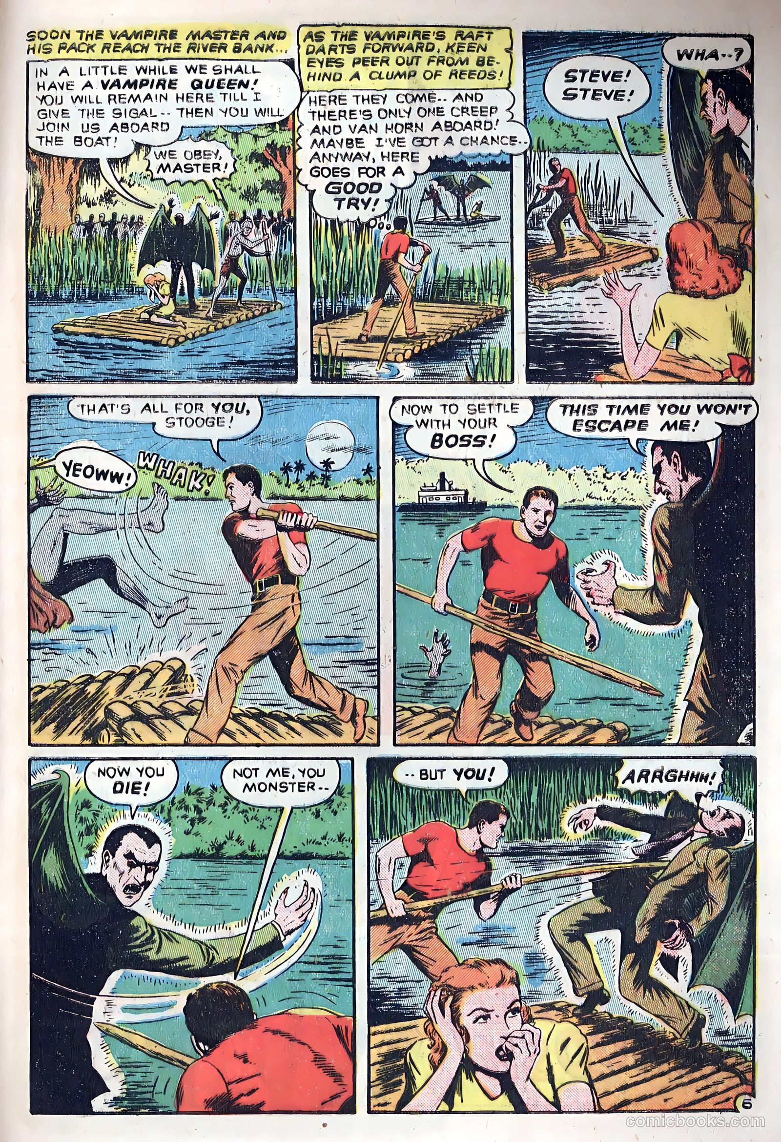 Out of the Night #5 (1952) — page 33 of 36