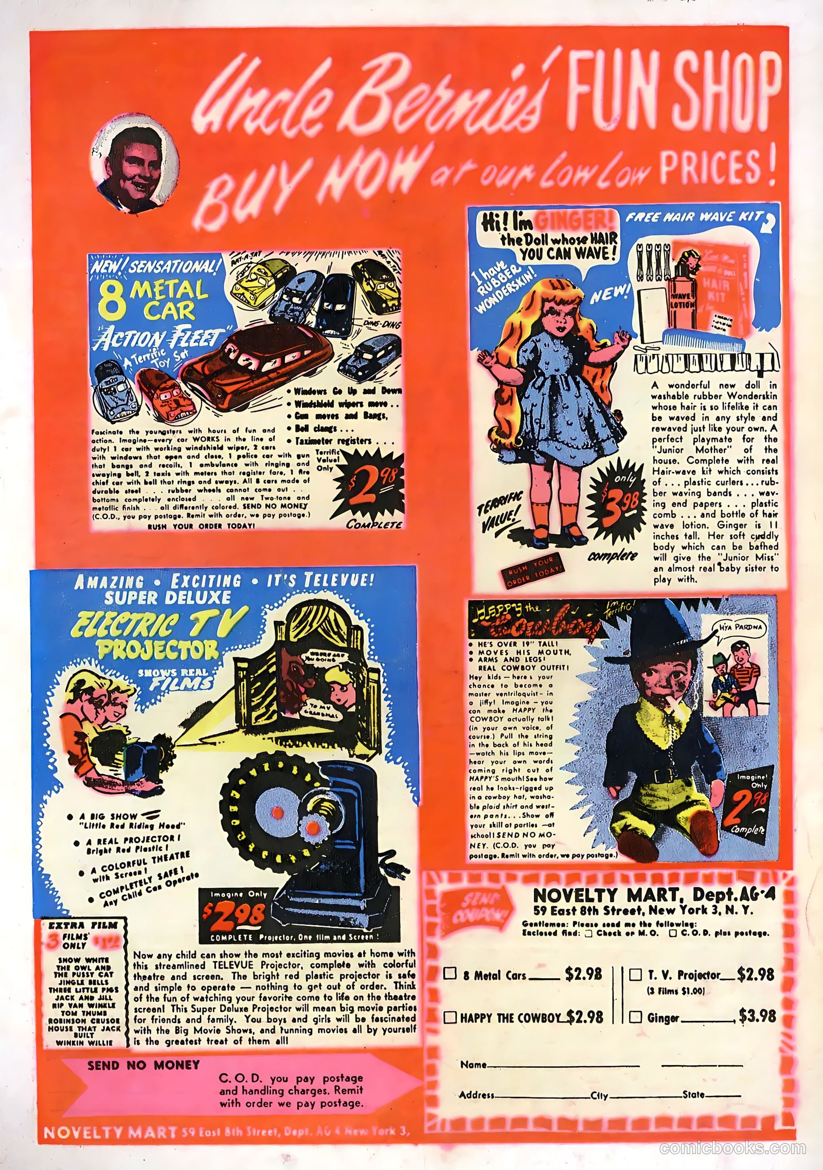 Out of the Night #5 (1952) — page 36 of 36