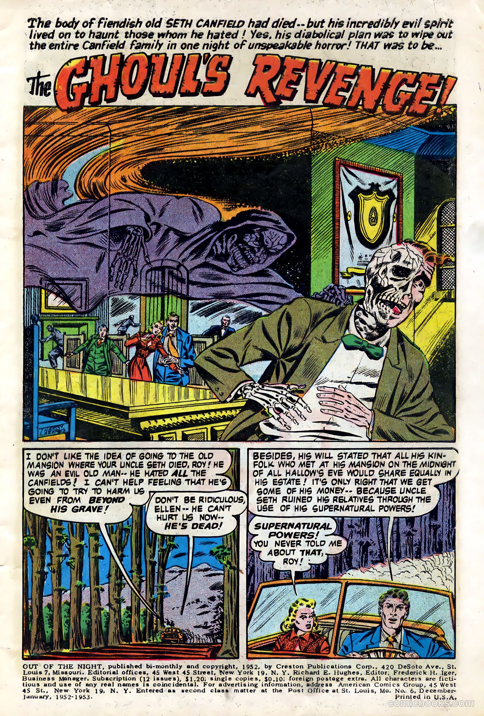 Out of the Night #6 (1952) — page 3 of 36