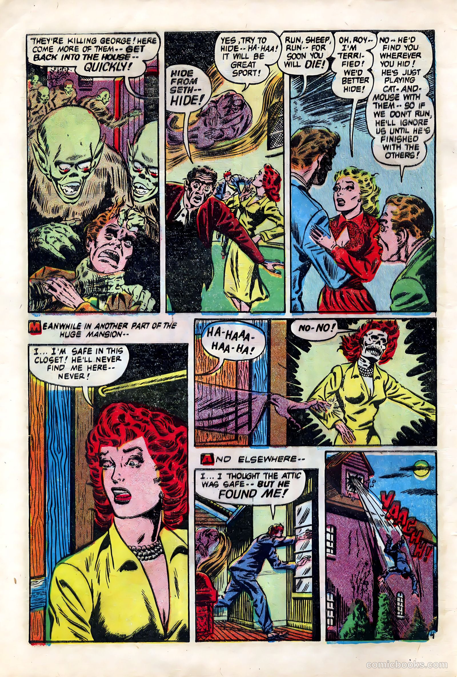 Out of the Night #6 (1952) — page 6 of 36