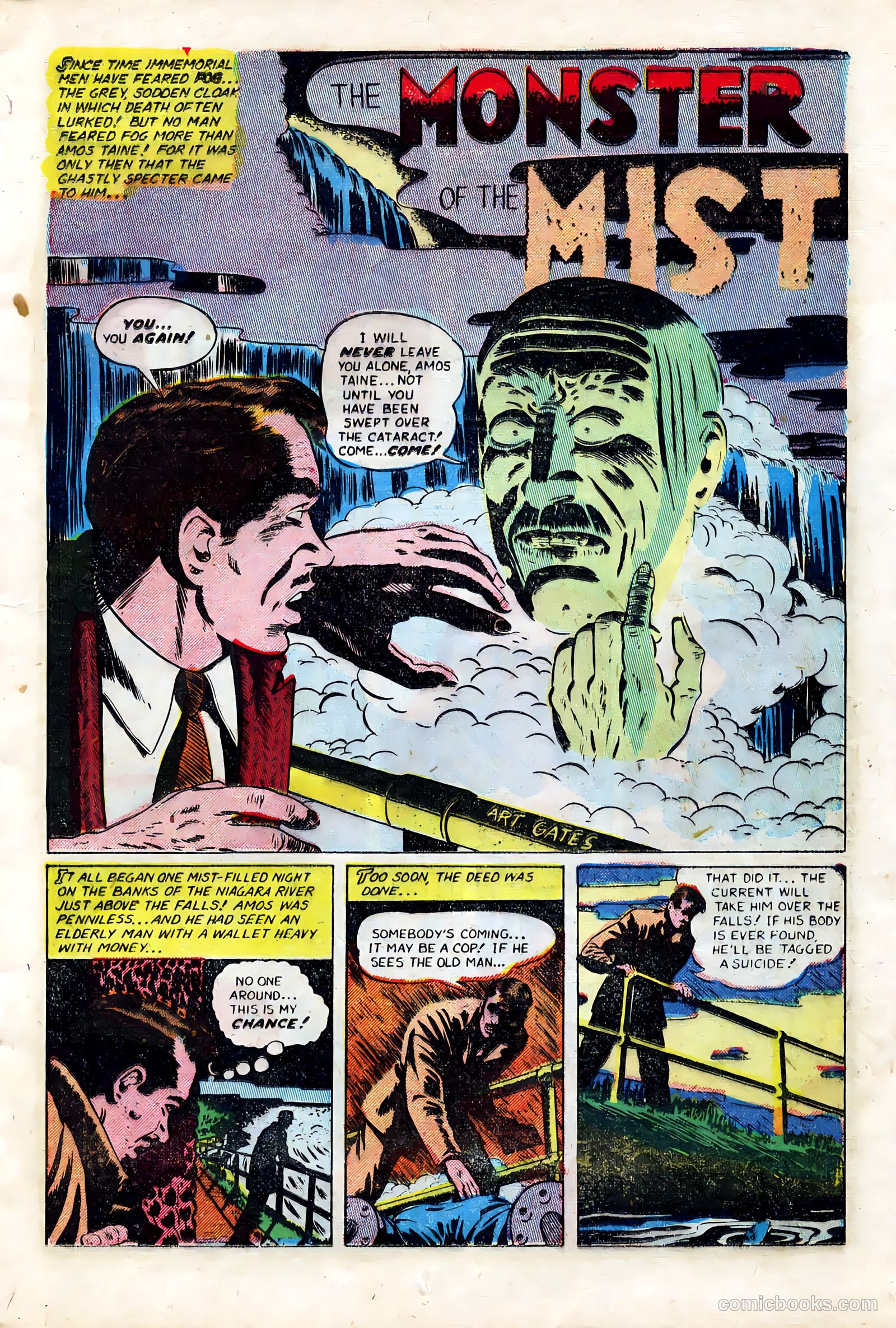 Out of the Night #6 (1952) — page 15 of 36