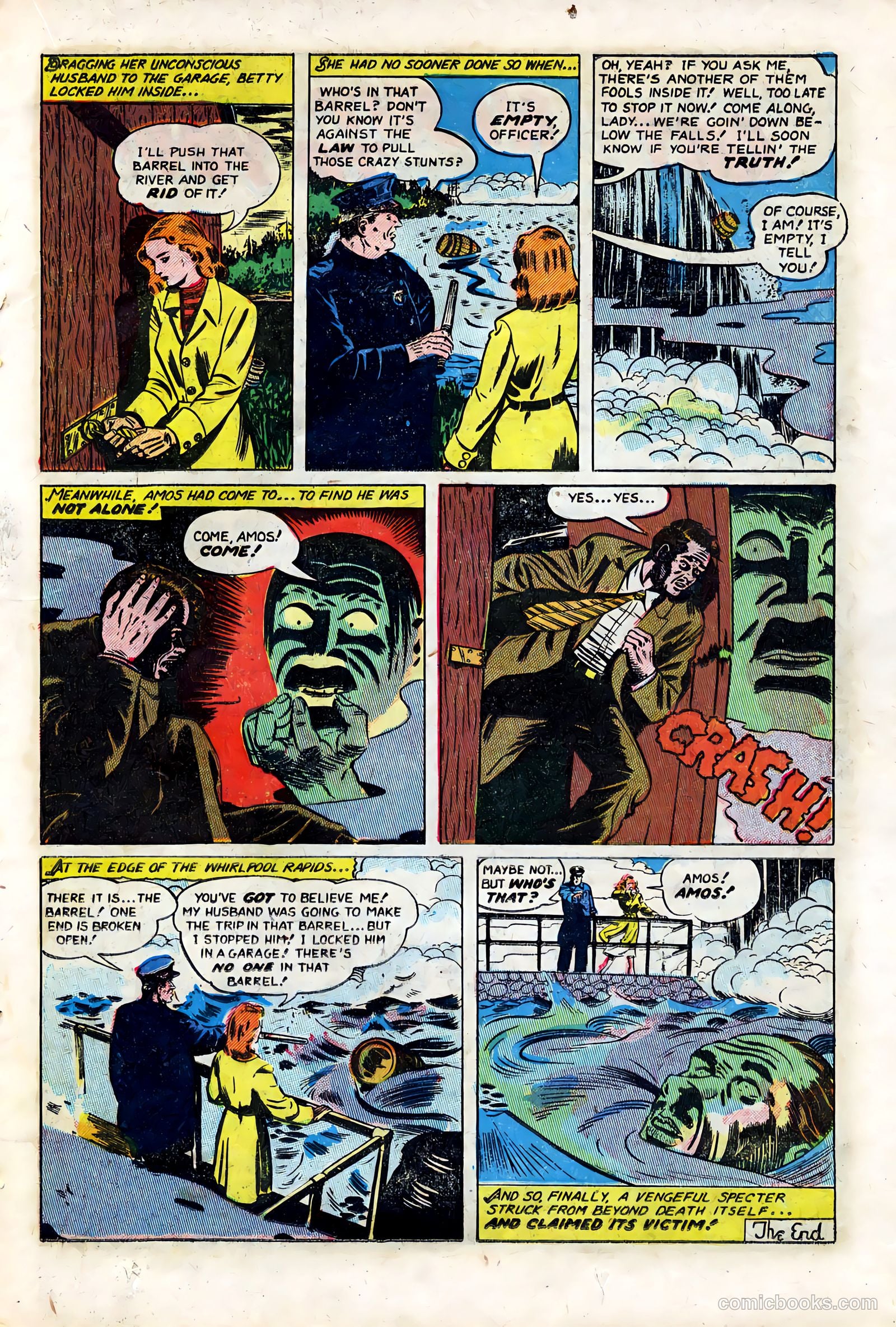 Out of the Night #6 (1952) — page 19 of 36