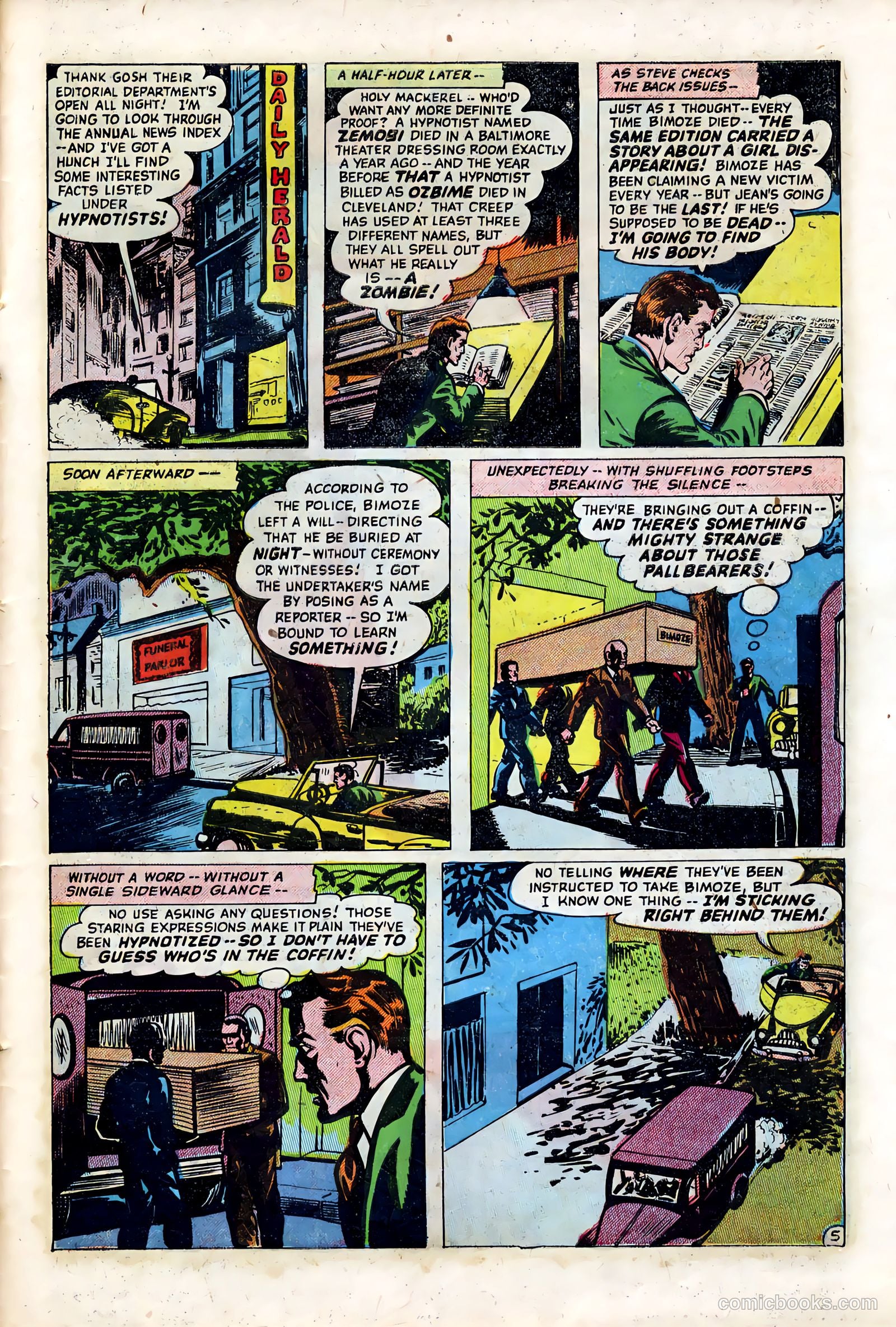 Out of the Night #6 (1952) — page 29 of 36
