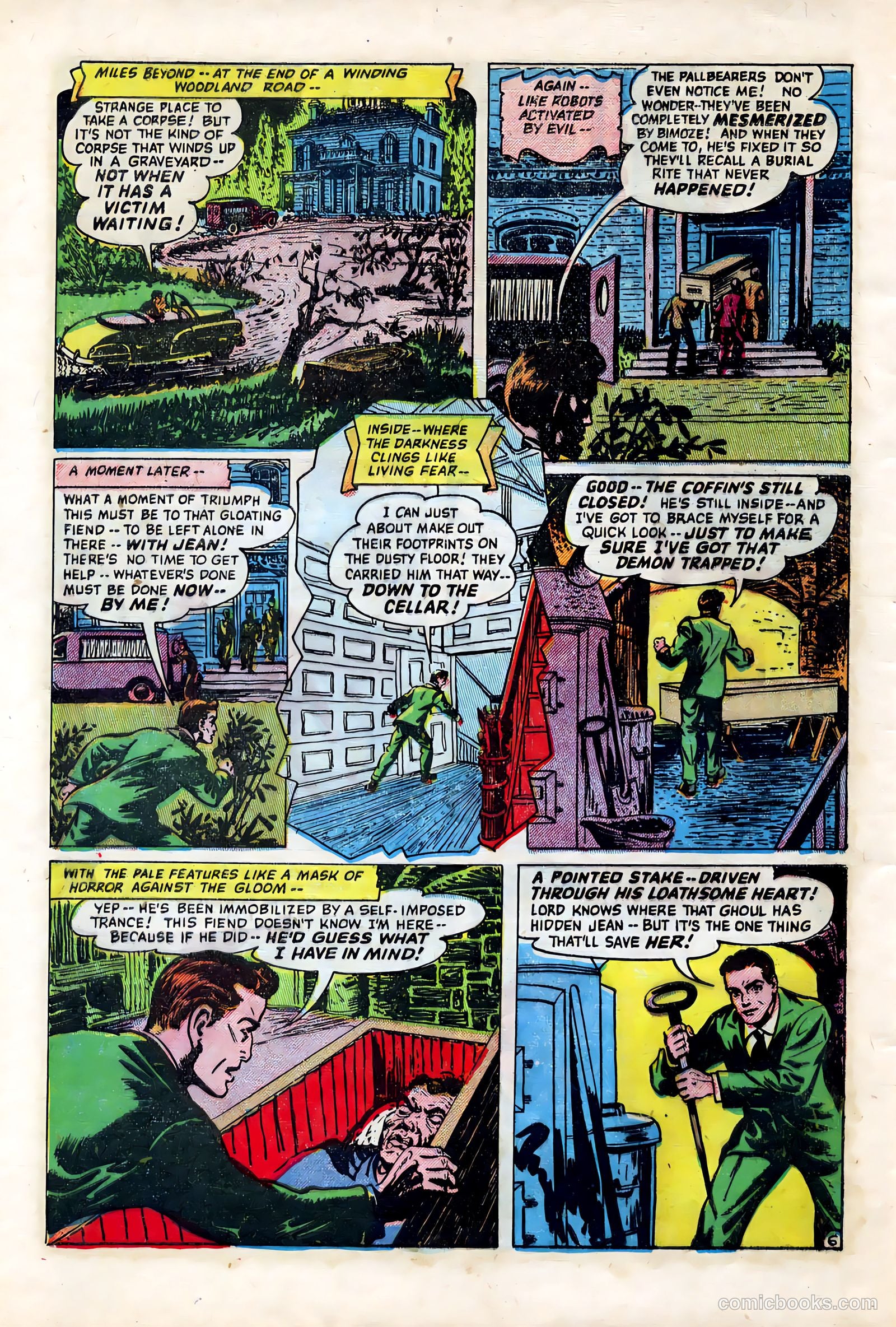 Out of the Night #6 (1952) — page 30 of 36