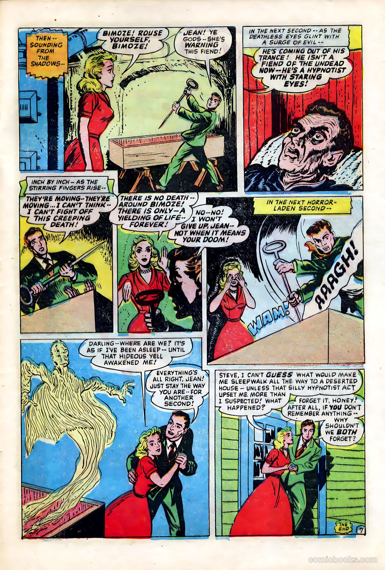 Out of the Night #6 (1952) — page 31 of 36