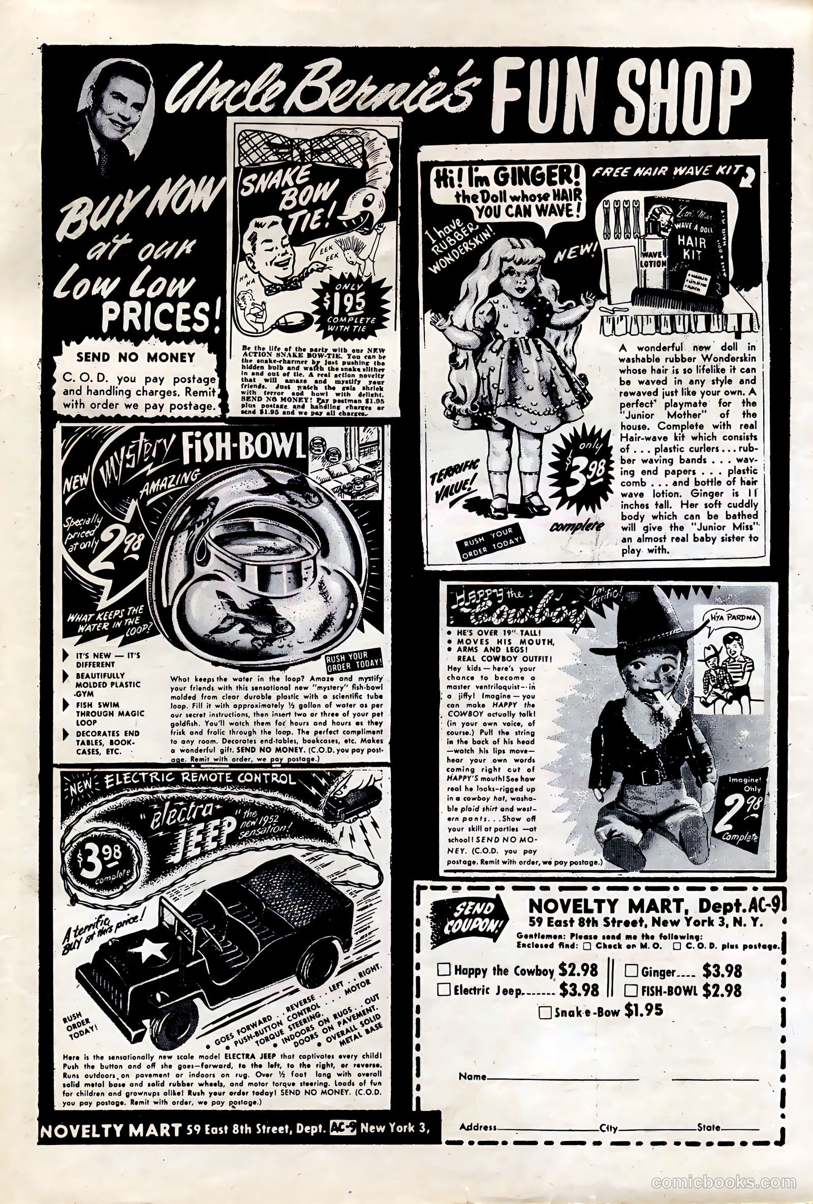 Out of the Night #6 (1952) — page 35 of 36