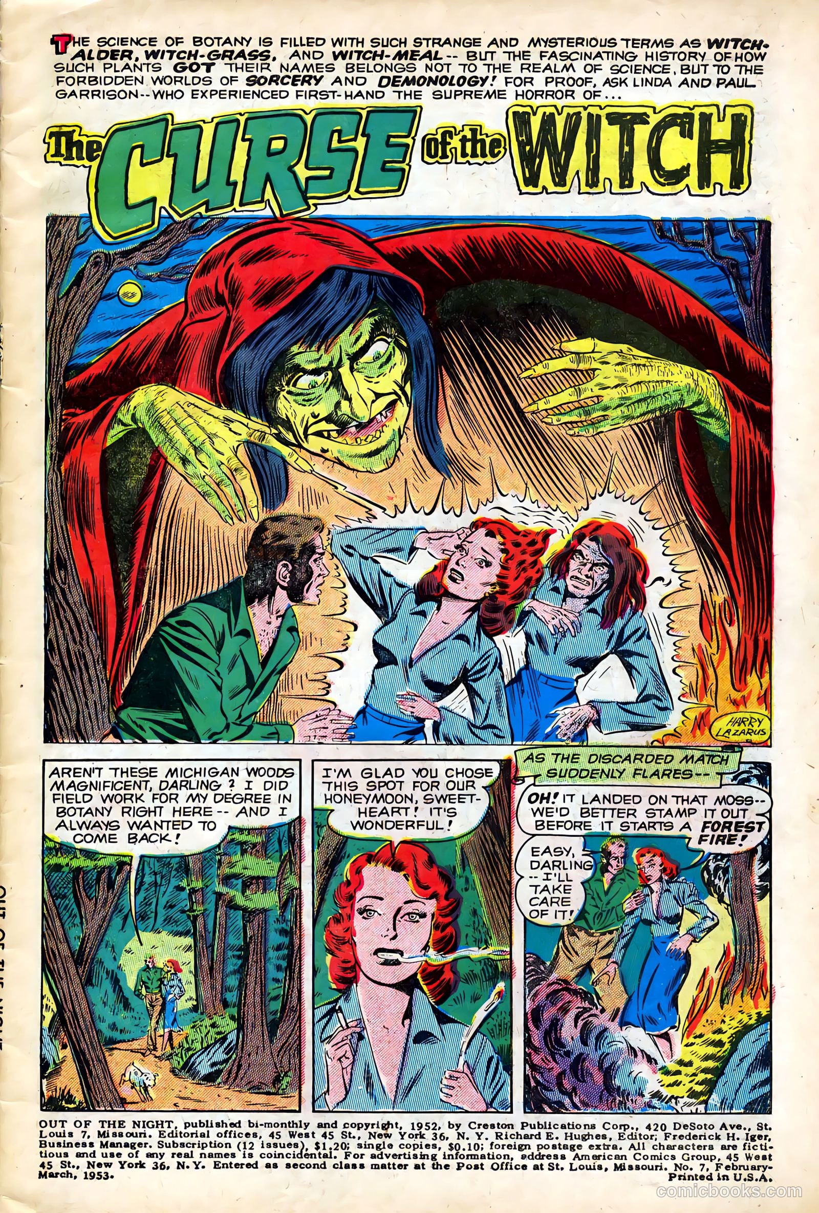 Out of the Night #7 (1953) — page 3 of 36
