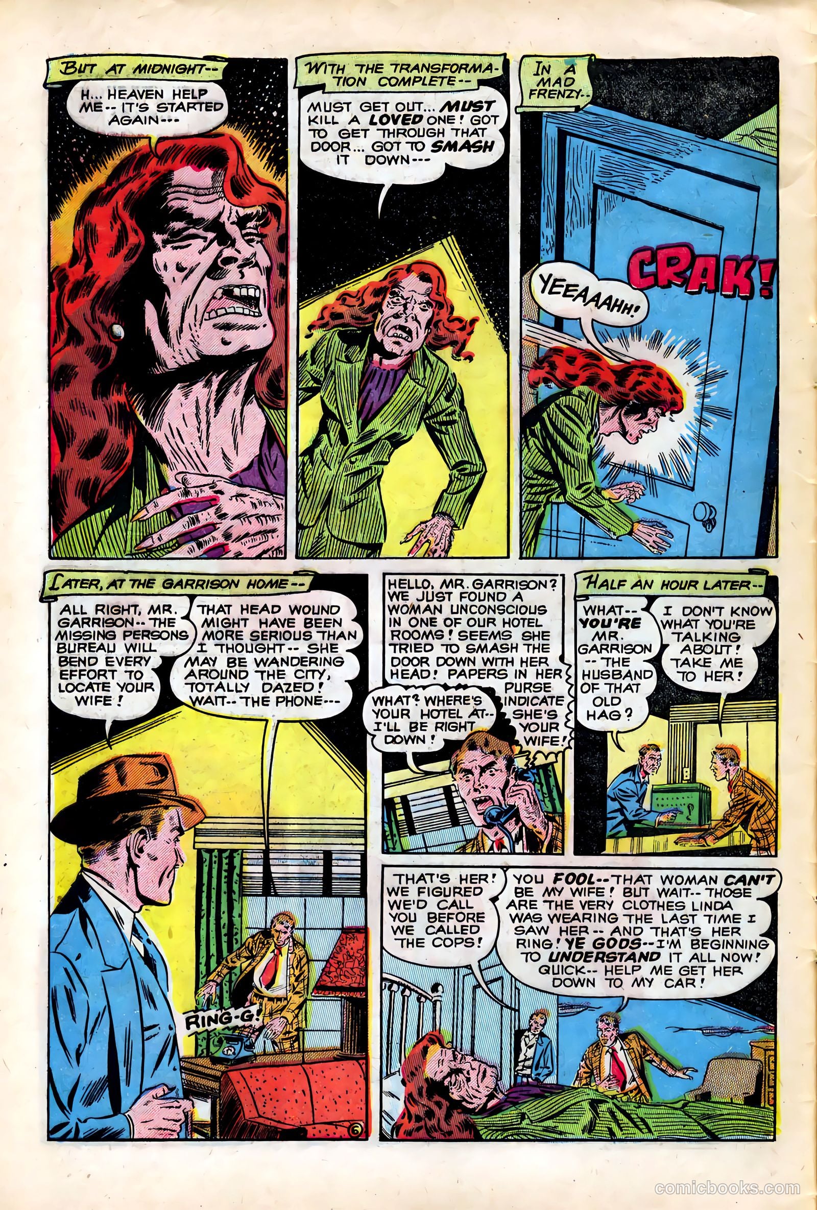Out of the Night #7 (1953) — page 8 of 36