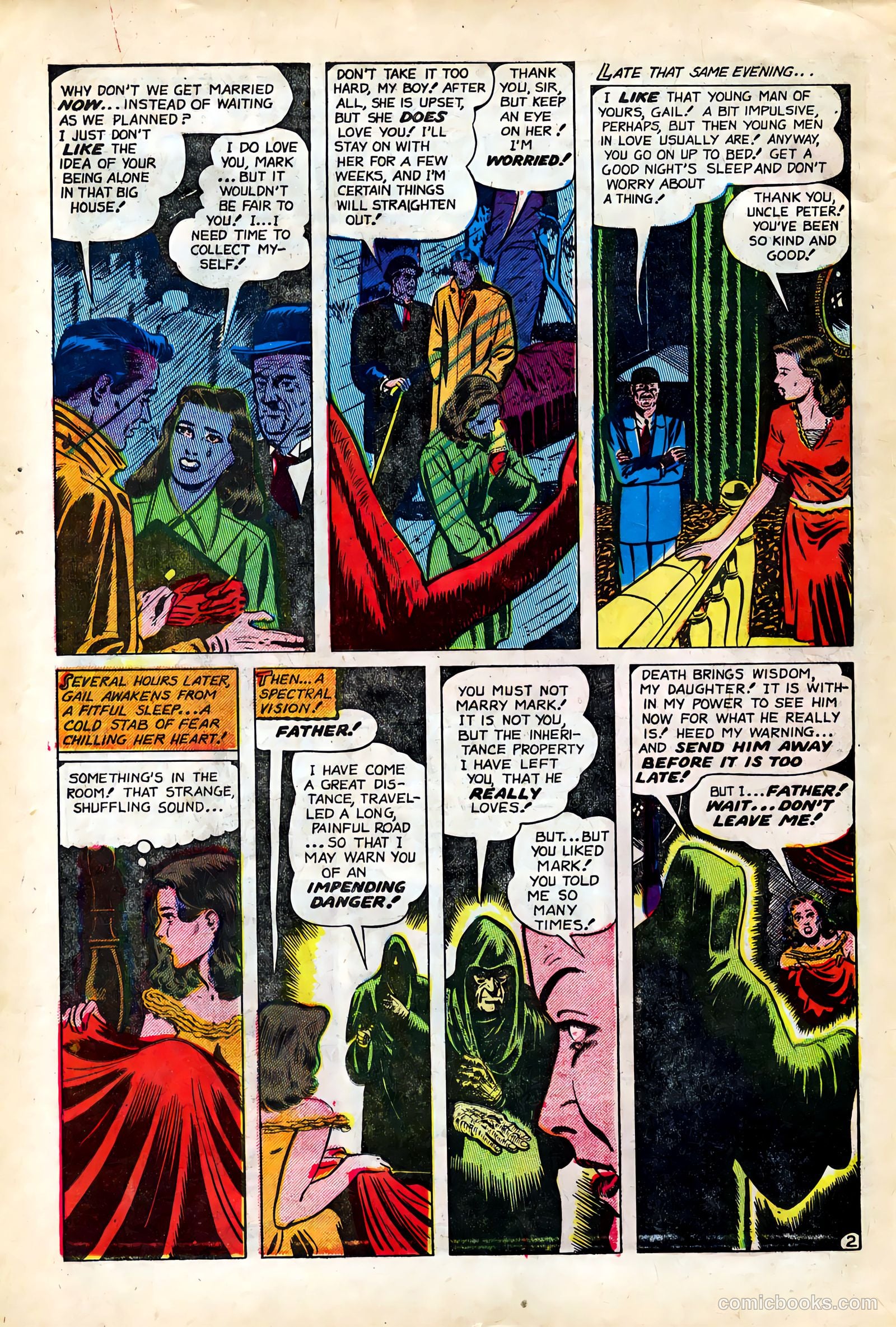 Out of the Night #7 (1953) — page 14 of 36