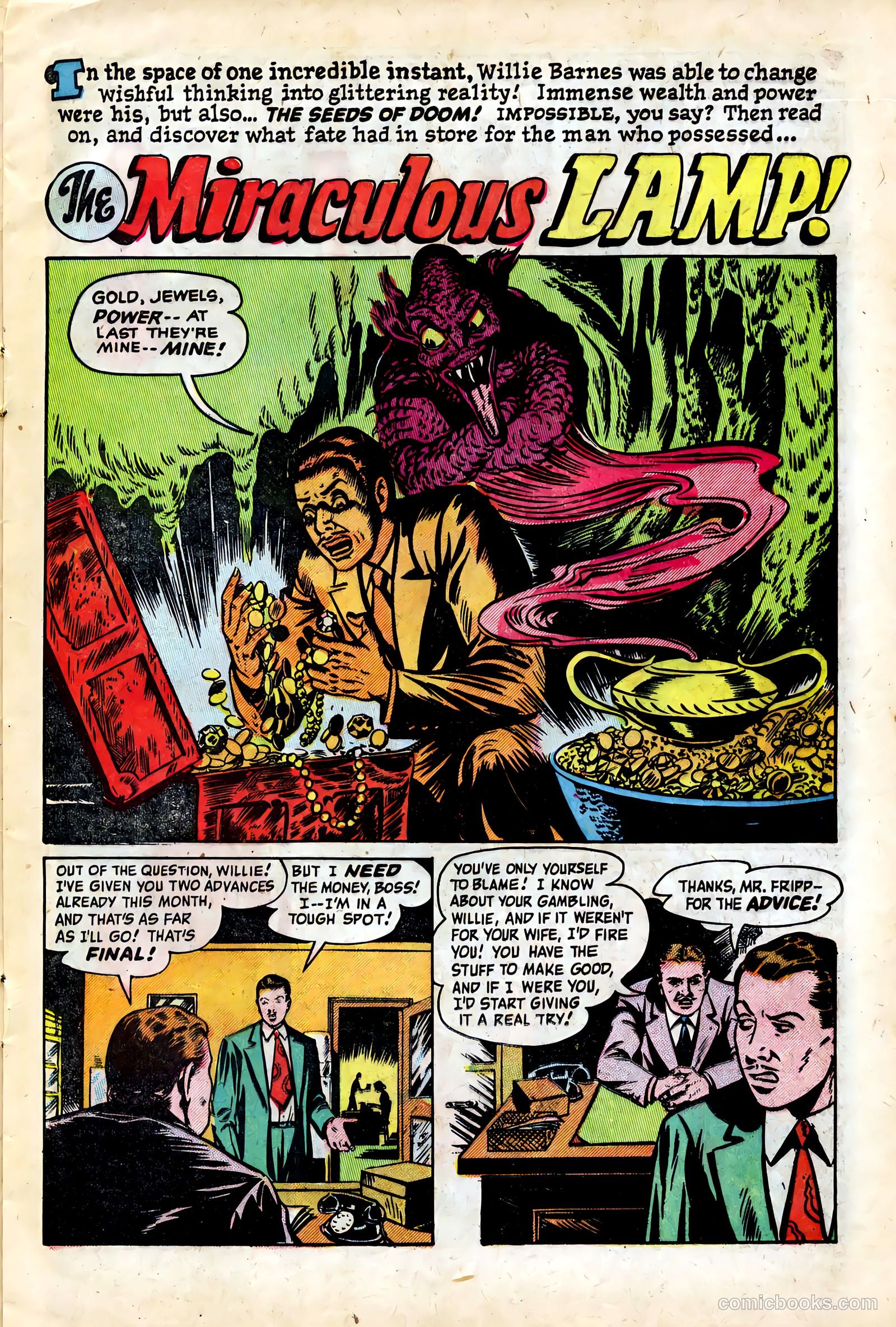 Out of the Night #7 (1953) — page 17 of 36