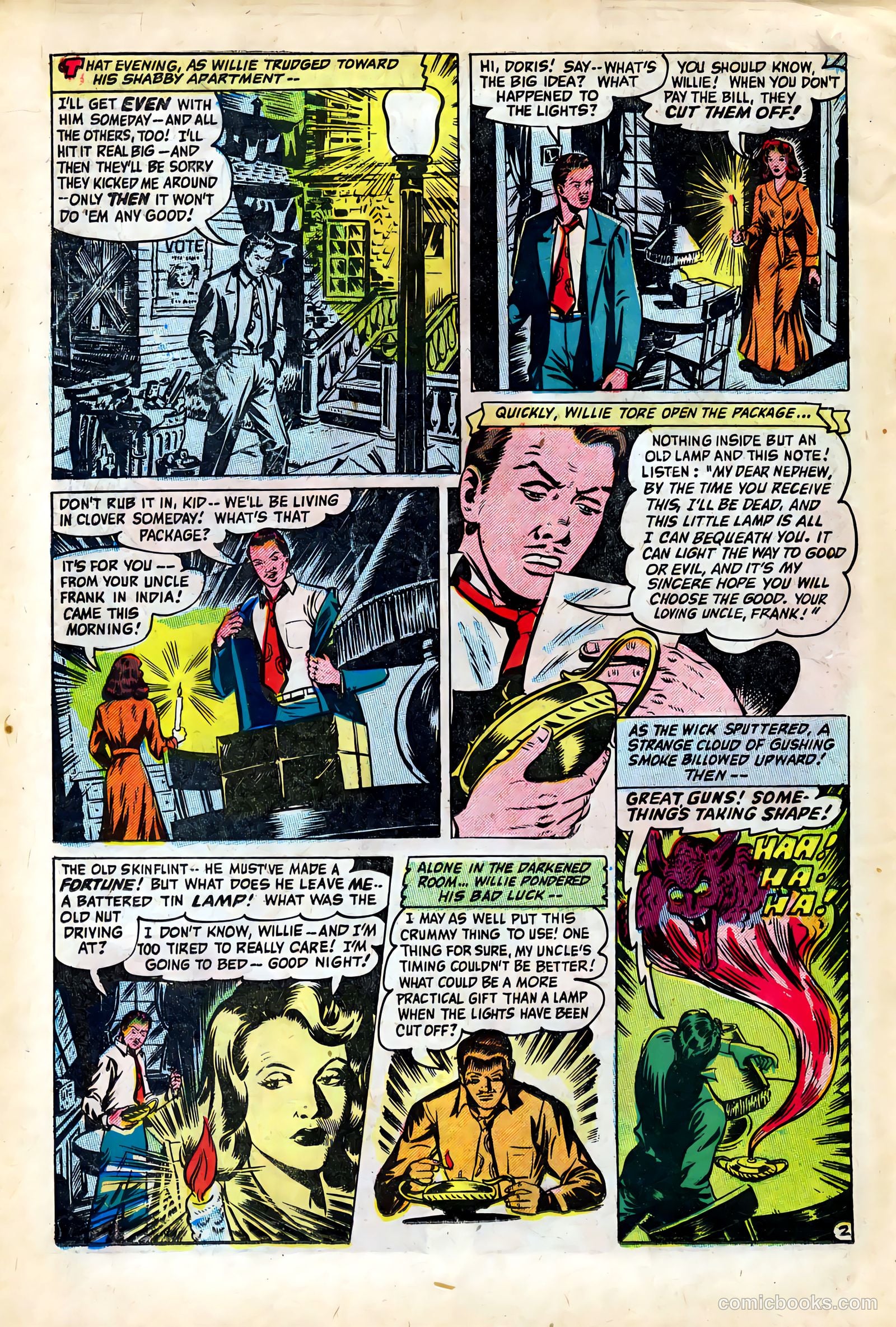 Out of the Night #7 (1953) — page 18 of 36