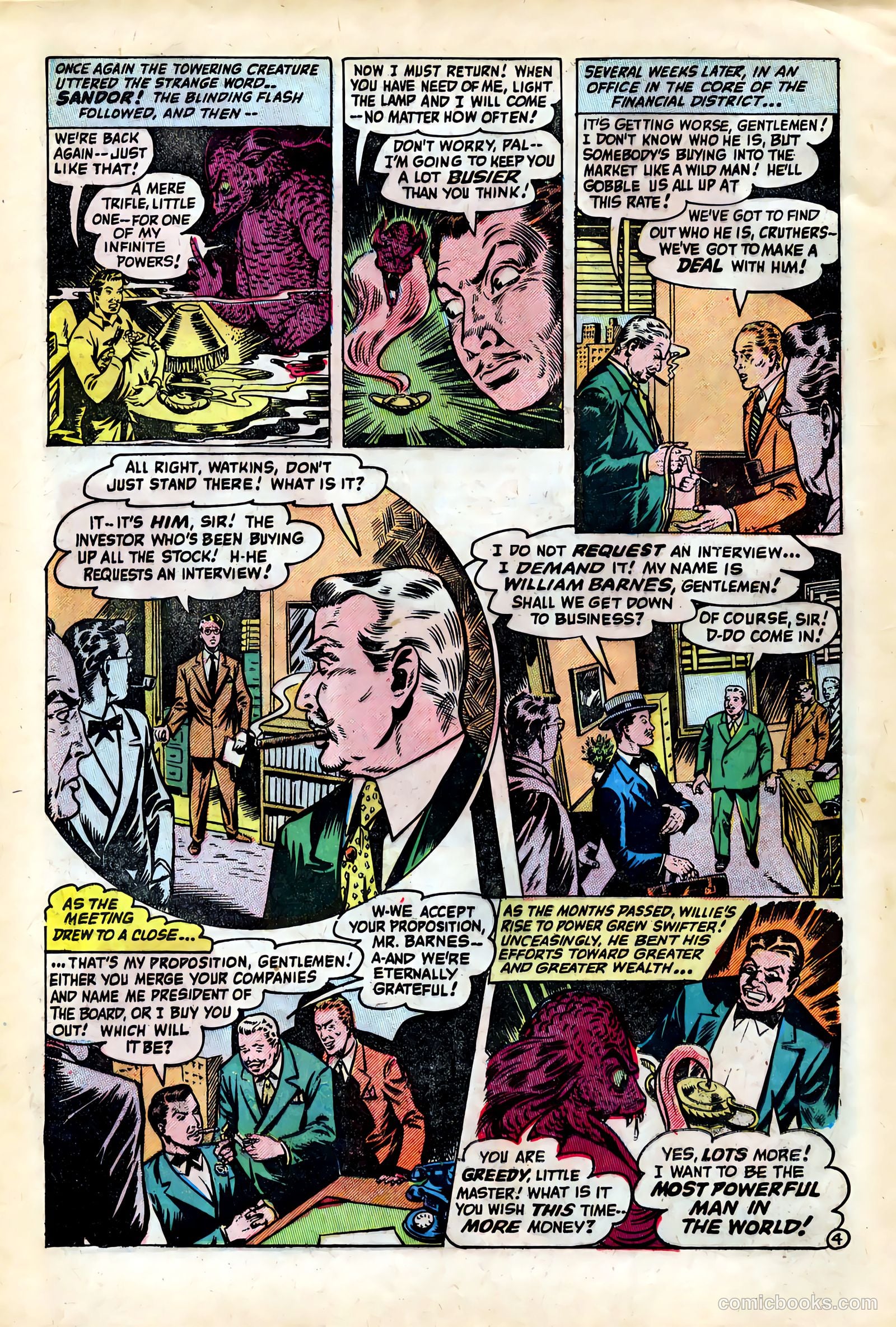 Out of the Night #7 (1953) — page 20 of 36