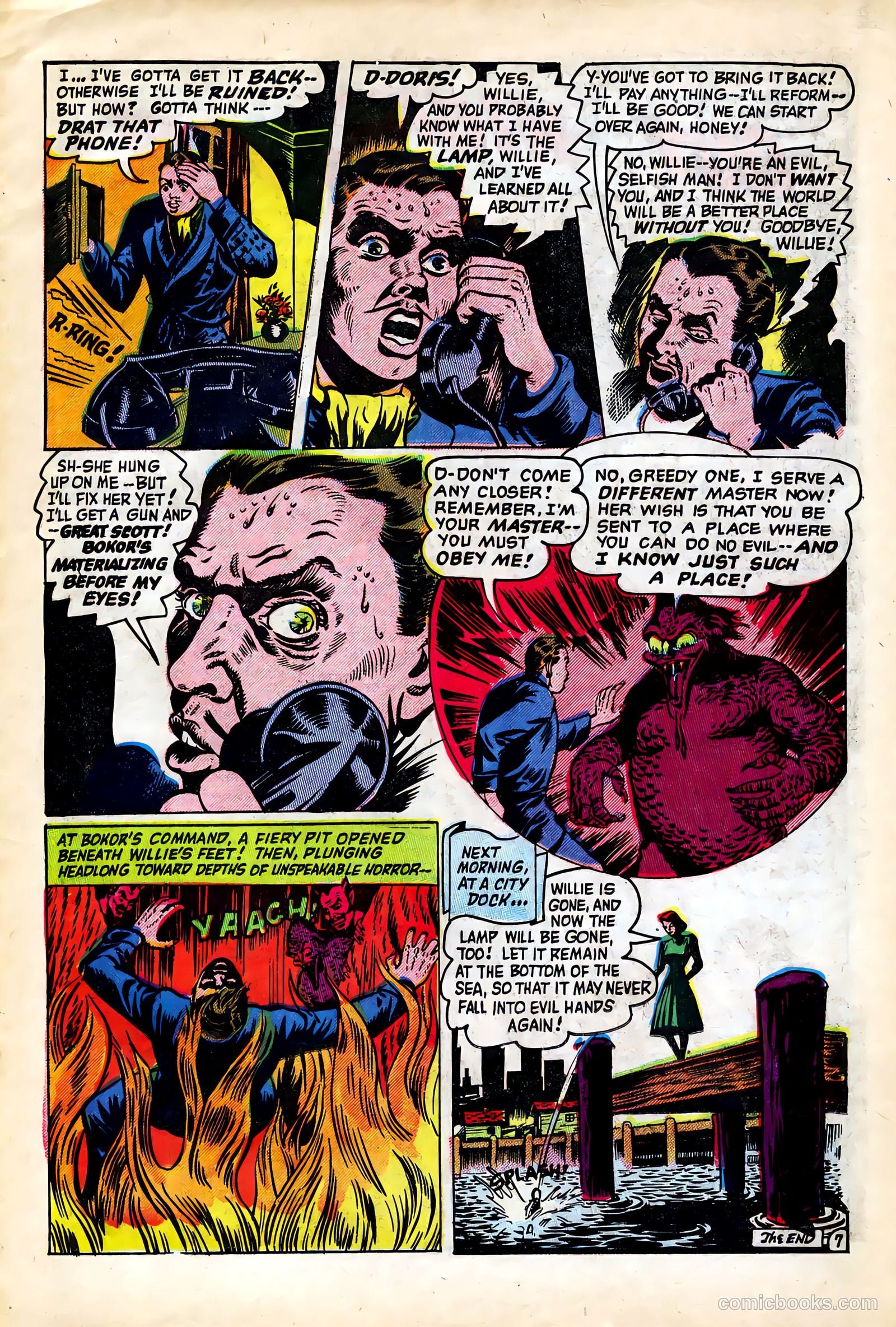 Out of the Night #7 (1953) — page 23 of 36
