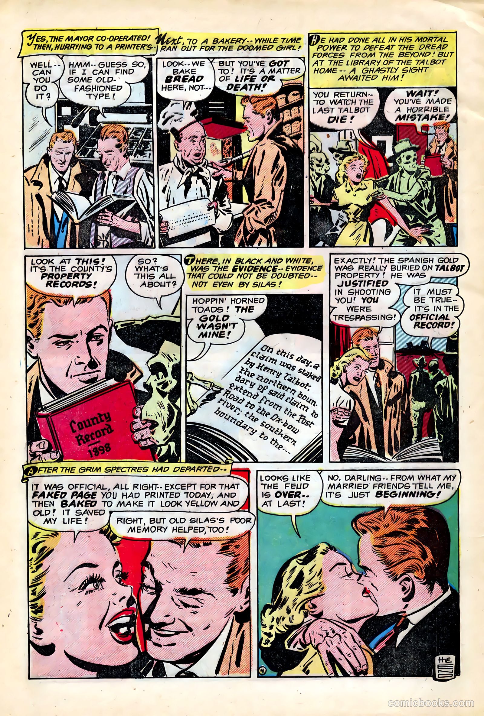 Out of the Night #7 (1953) — page 28 of 36