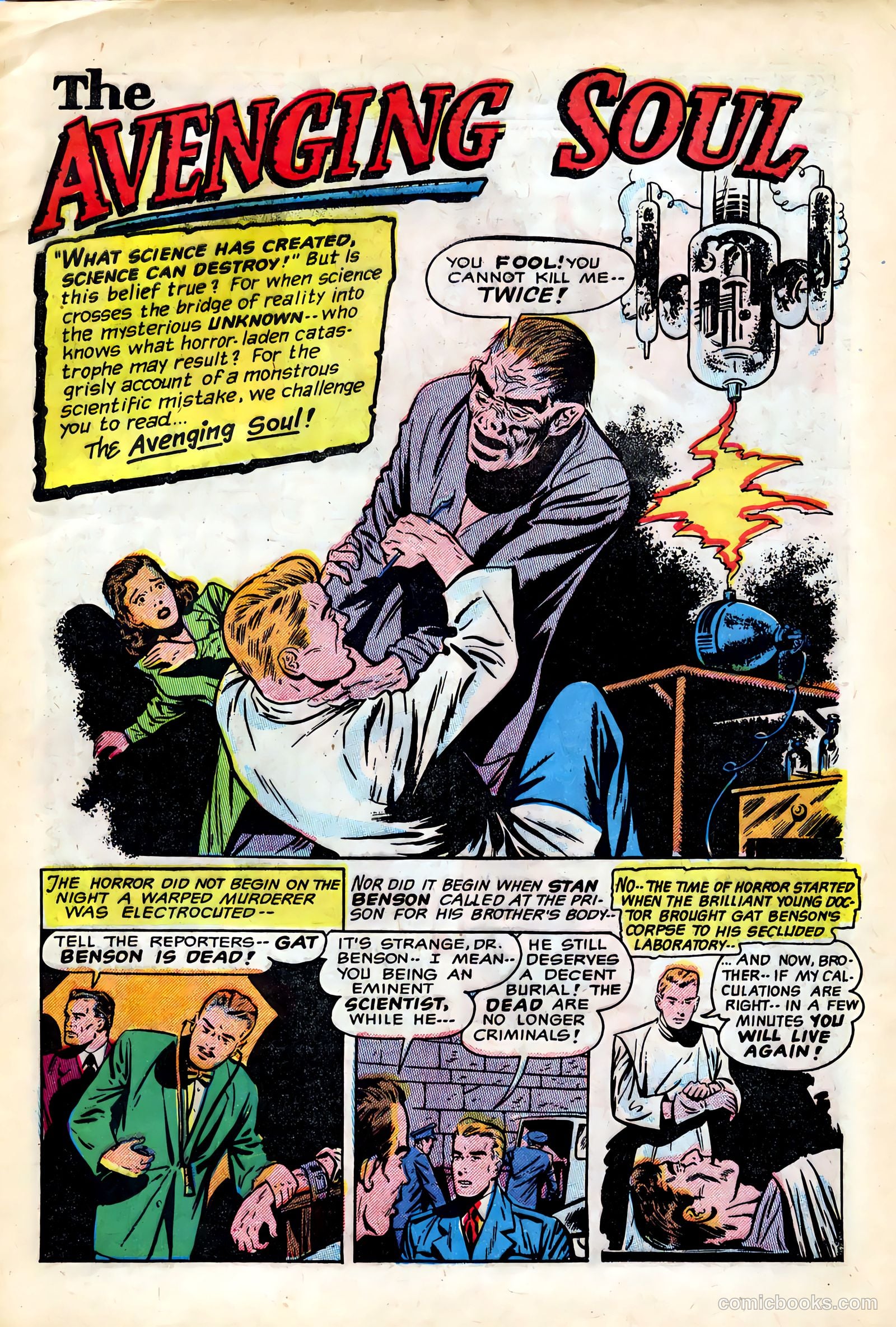 Out of the Night #7 (1953) — page 29 of 36