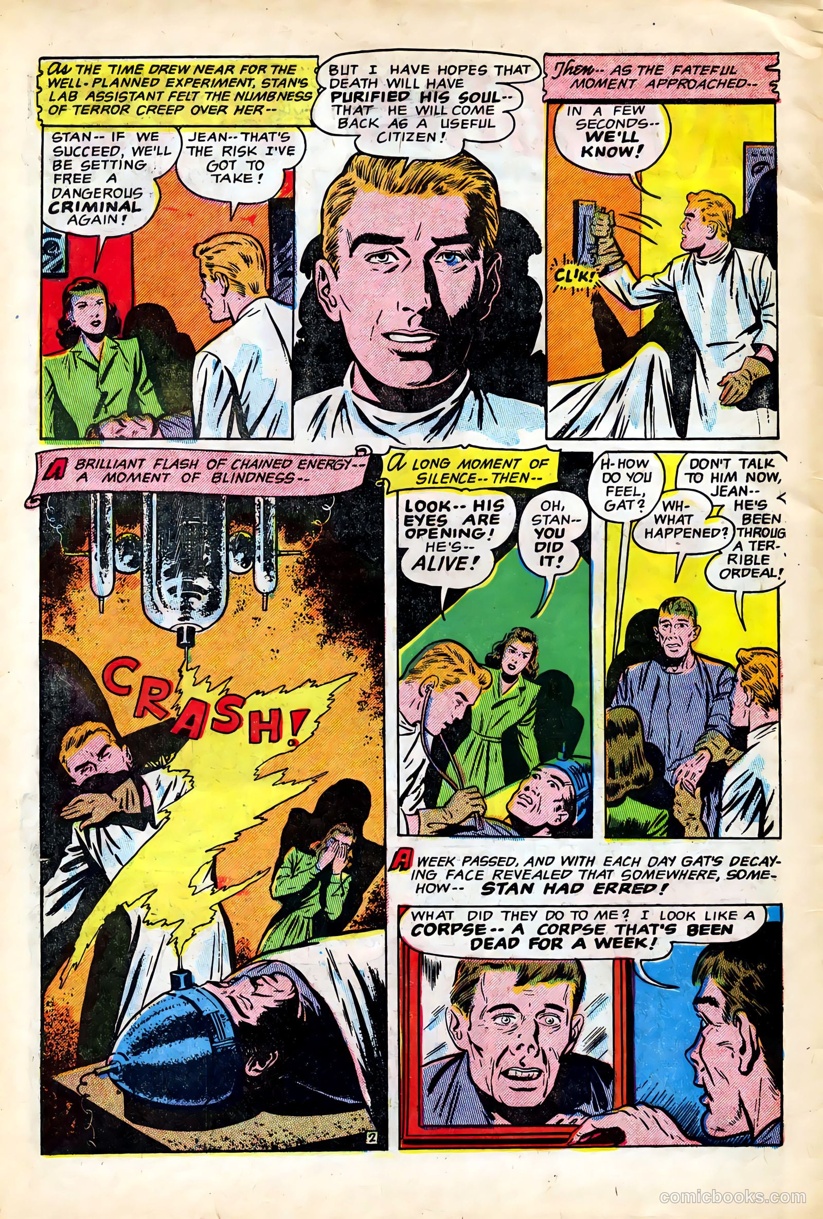 Out of the Night #7 (1953) — page 30 of 36