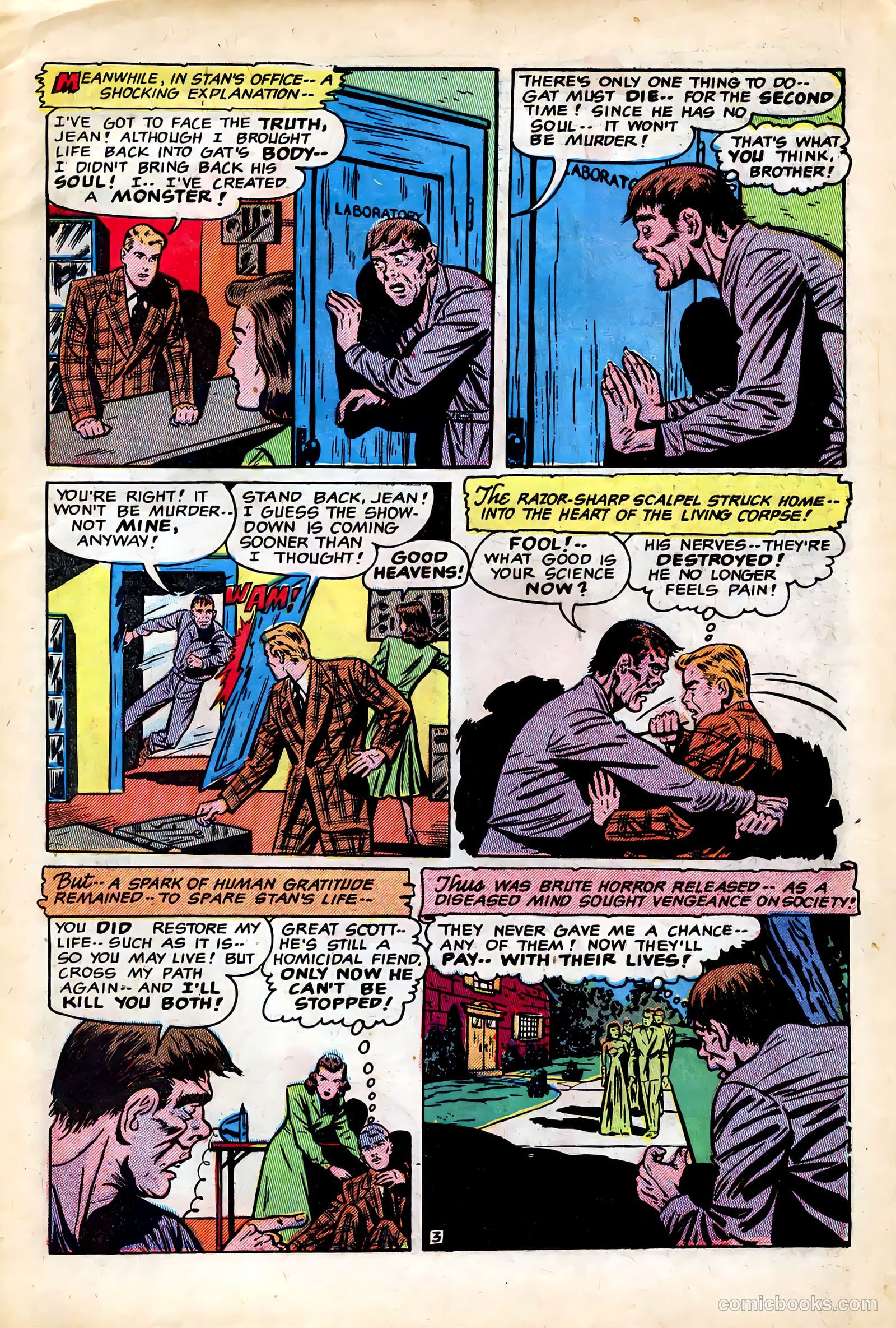 Out of the Night #7 (1953) — page 31 of 36