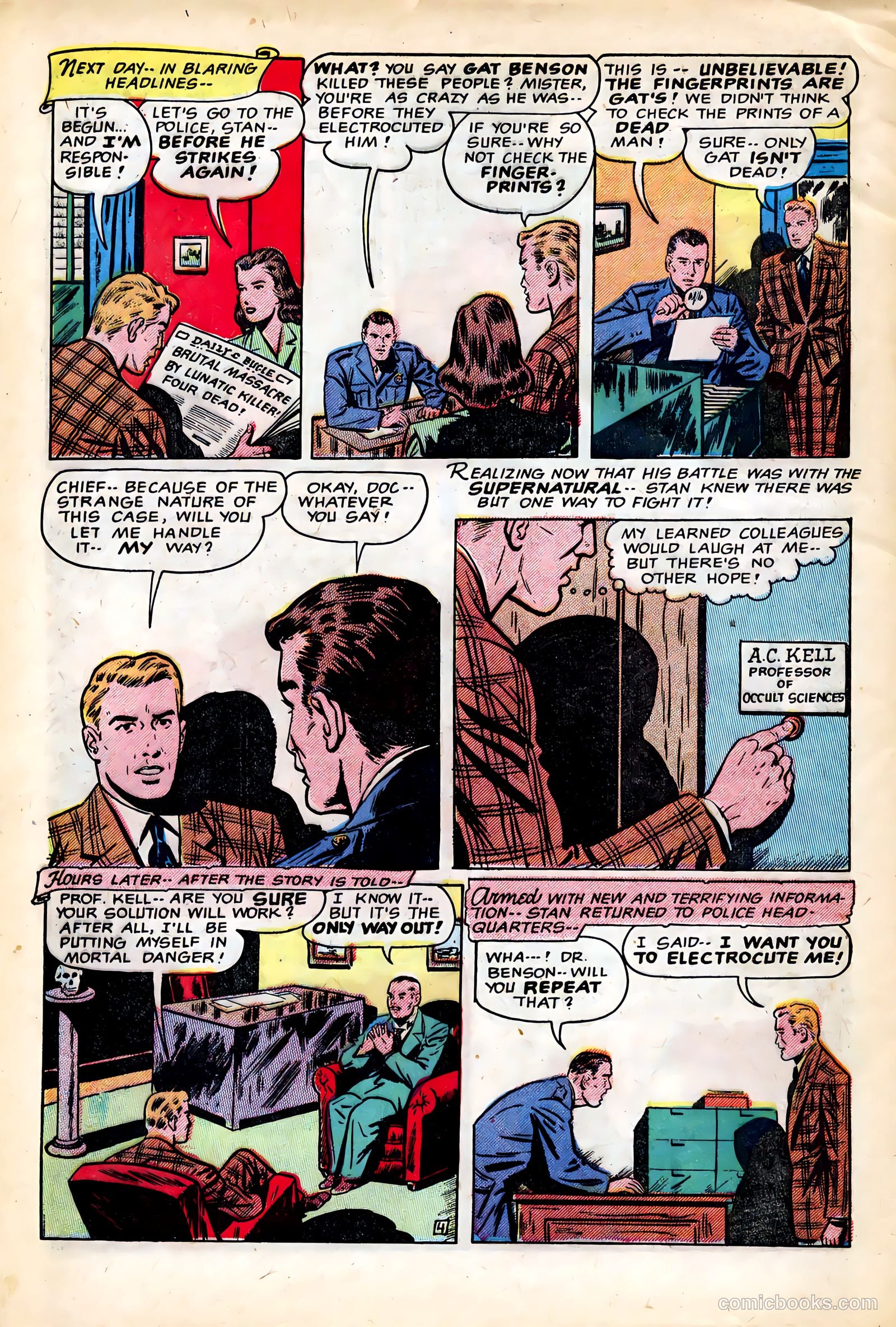 Out of the Night #7 (1953) — page 32 of 36