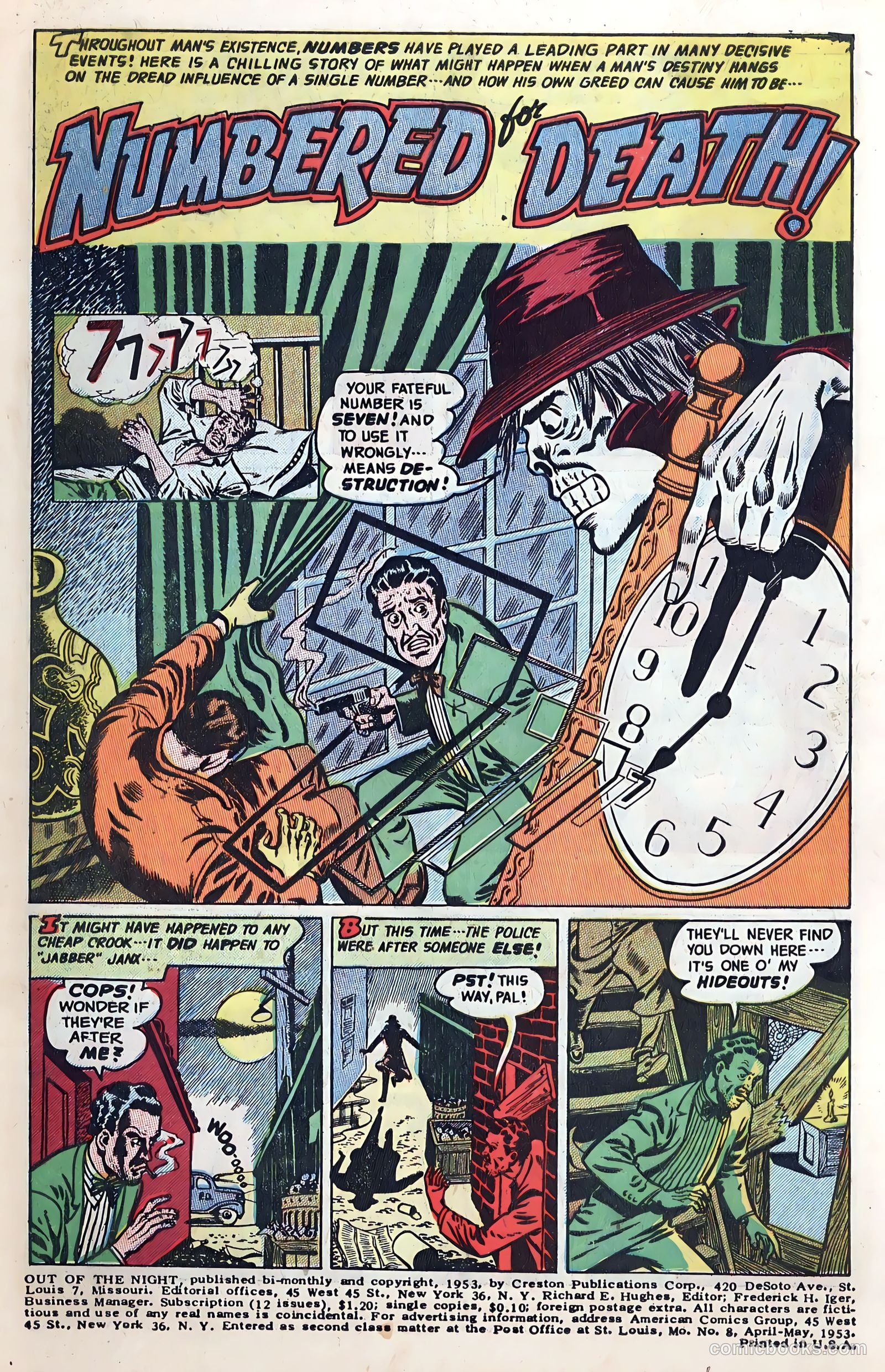 Out of the Night #8 (1953) — page 3 of 36