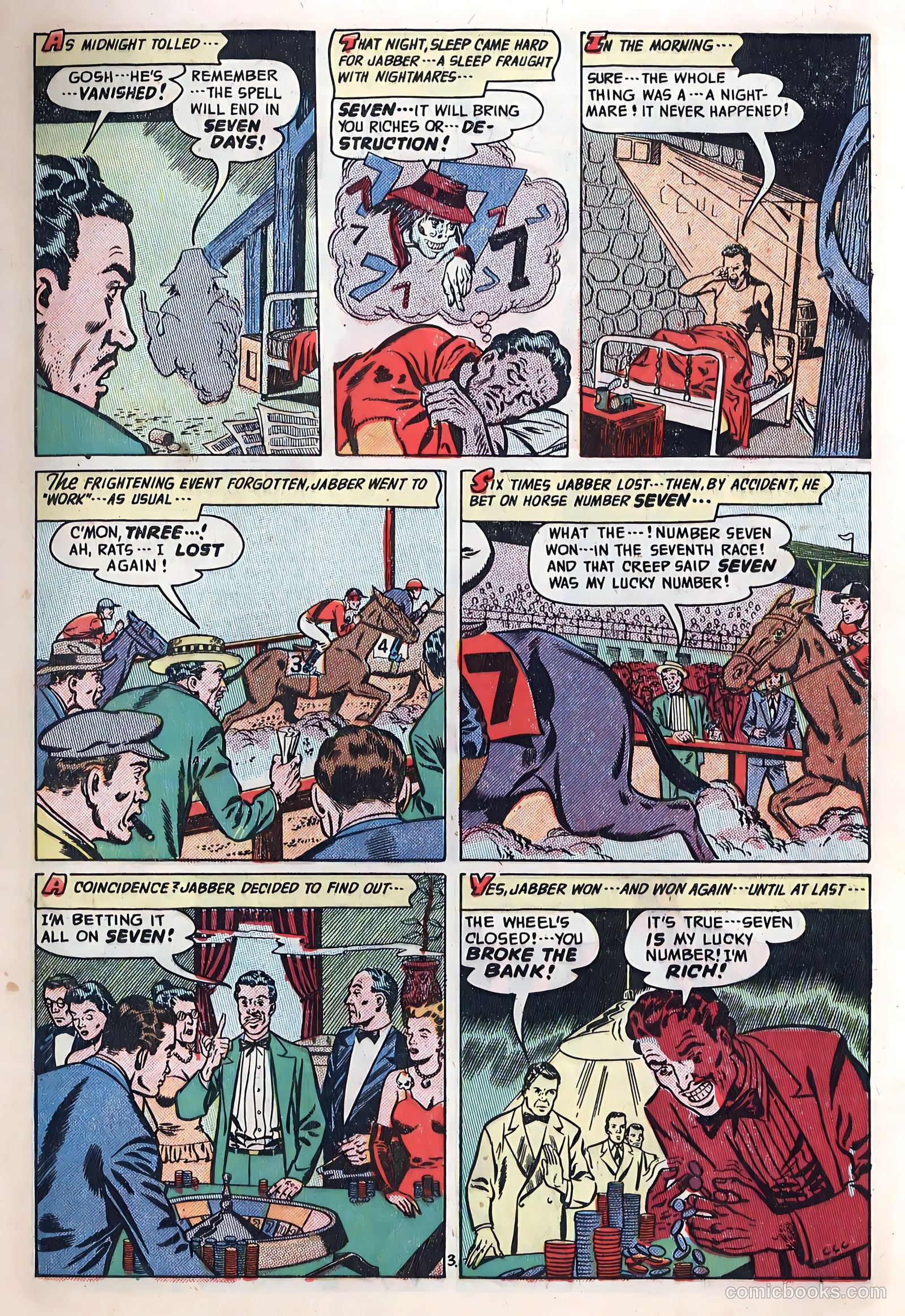 Out of the Night #8 (1953) — page 5 of 36