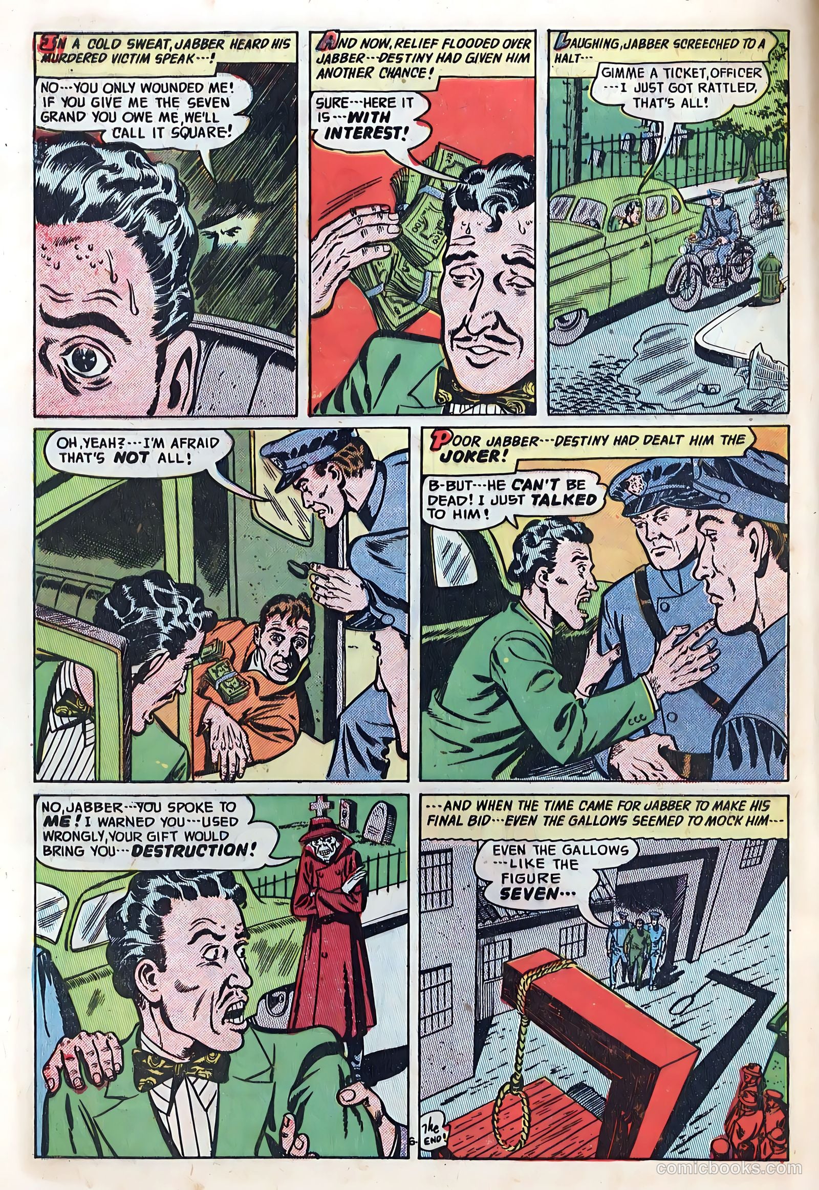Out of the Night #8 (1953) — page 8 of 36
