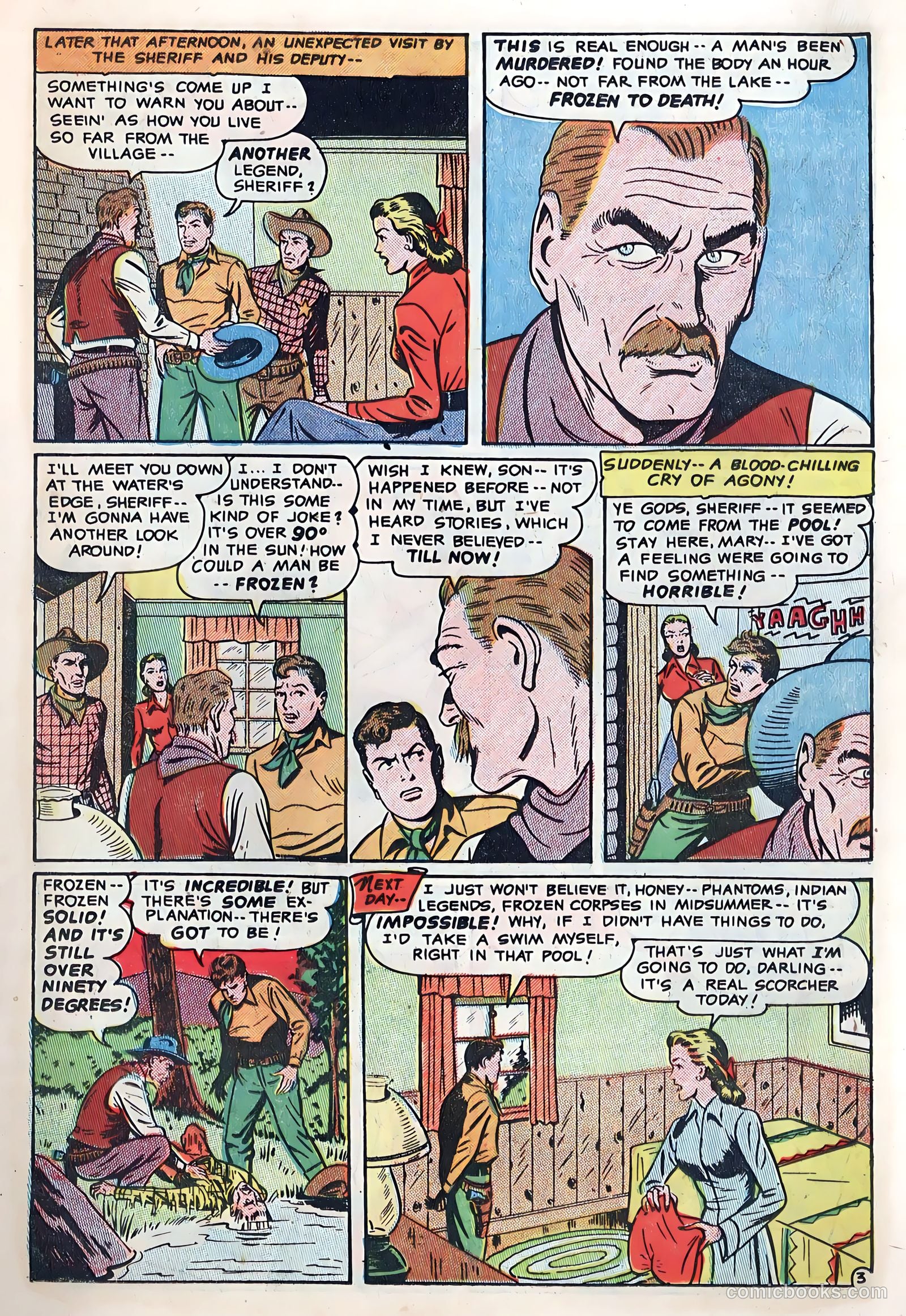 Out of the Night #8 (1953) — page 15 of 36