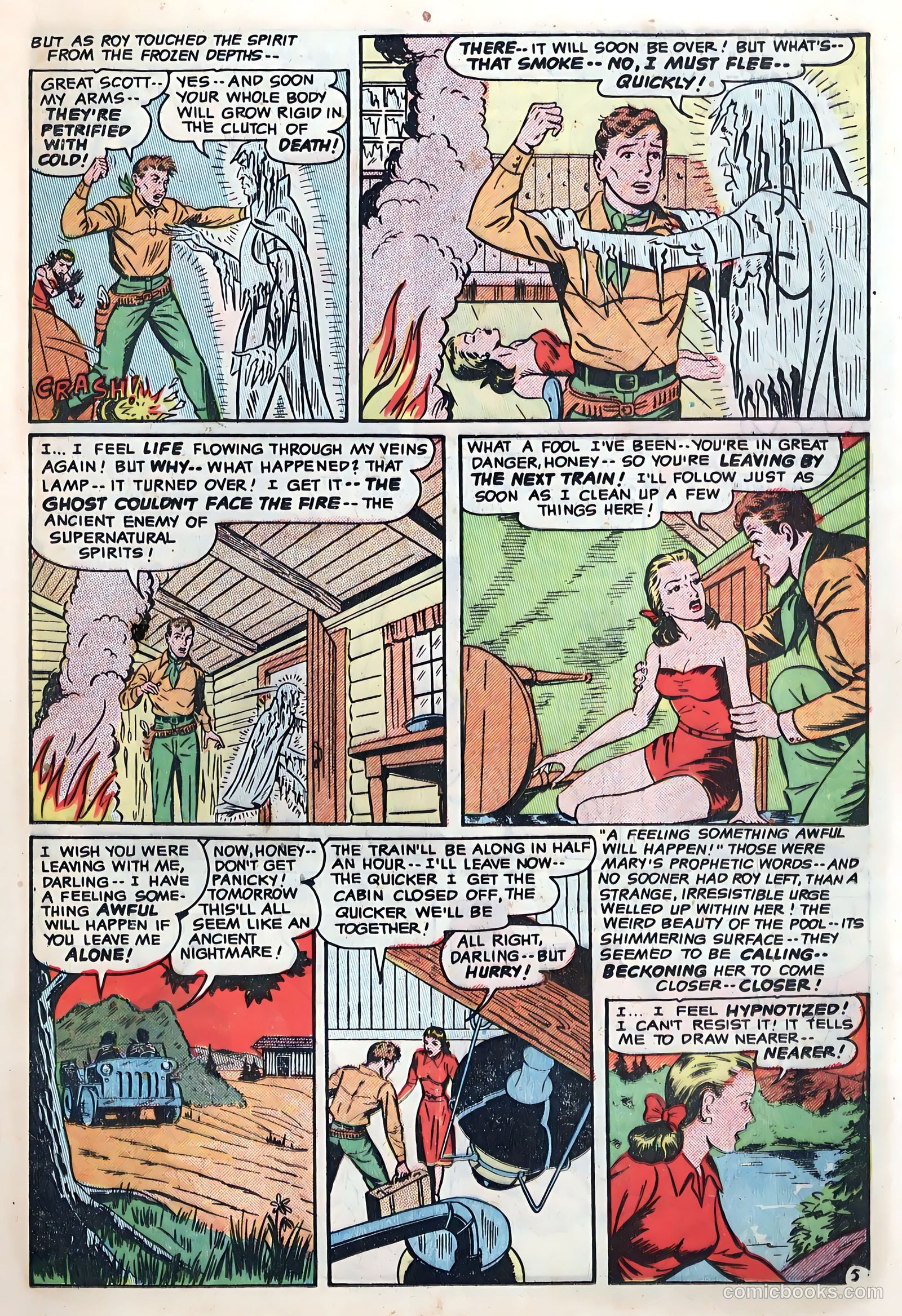 Out of the Night #8 (1953) — page 17 of 36