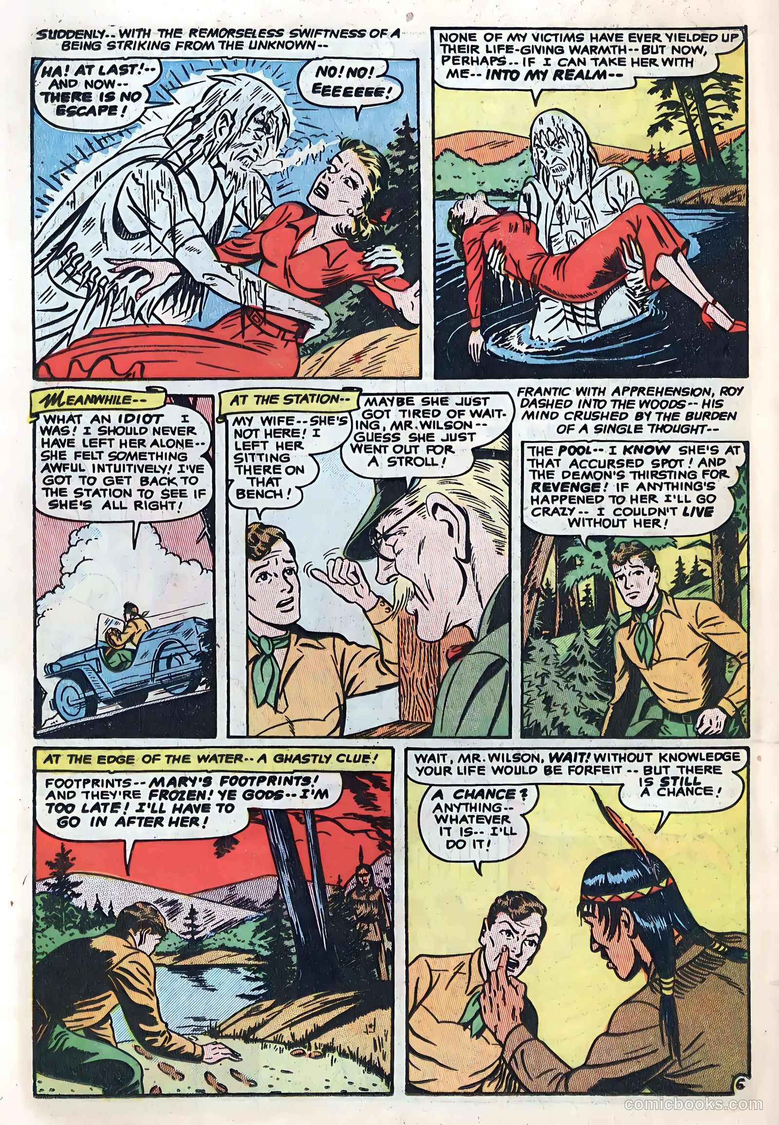 Out of the Night #8 (1953) — page 18 of 36