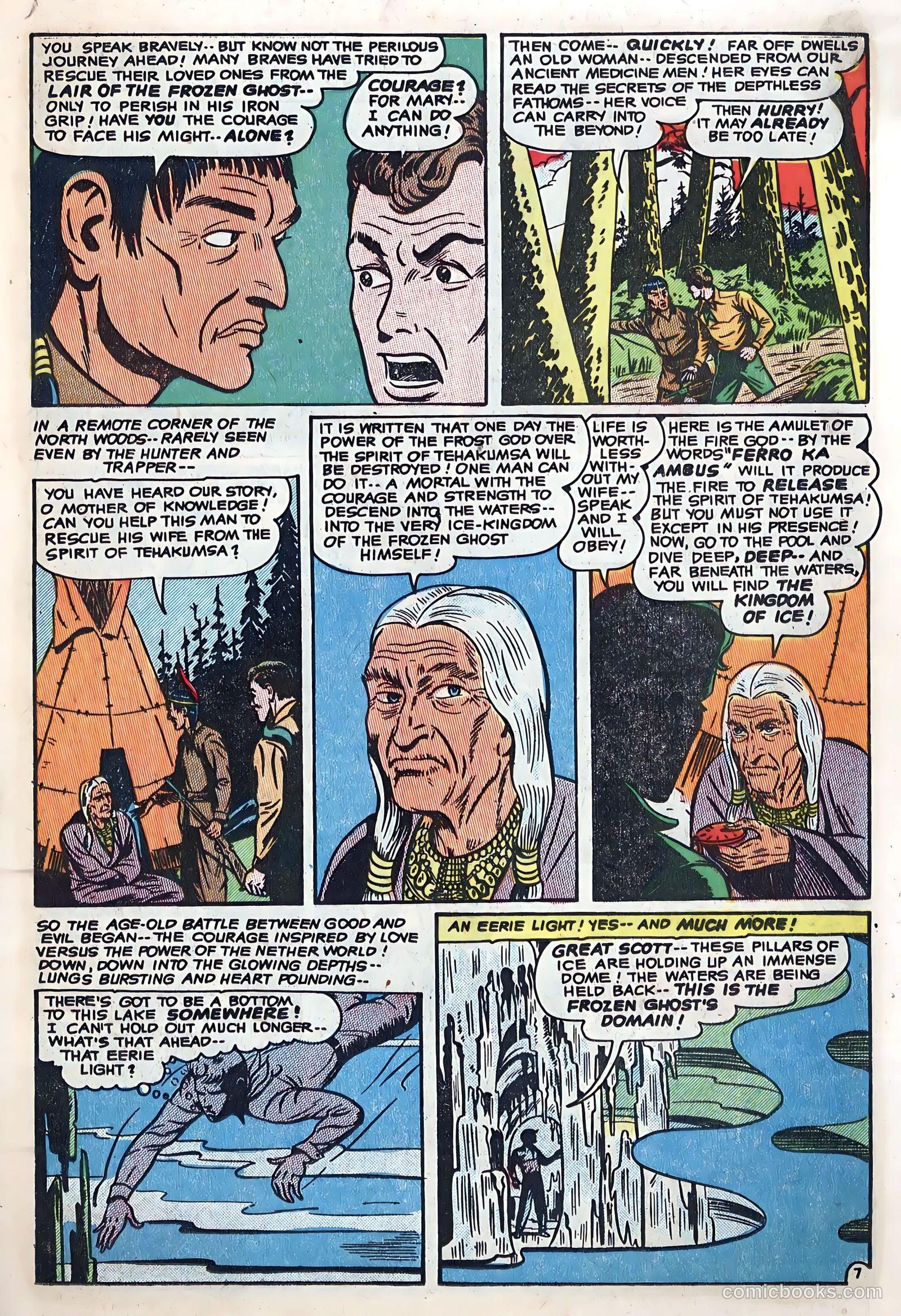 Out of the Night #8 (1953) — page 19 of 36