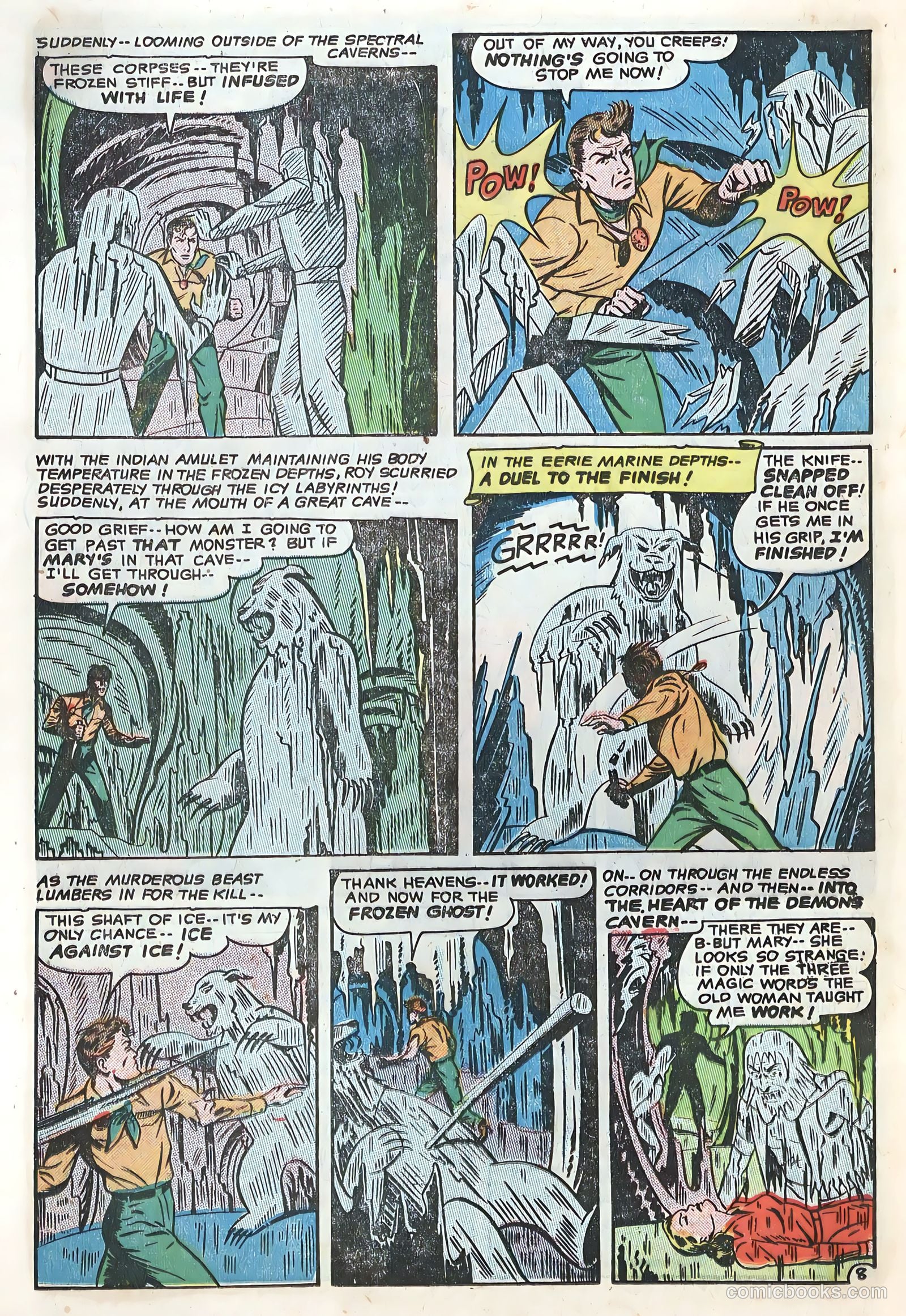 Out of the Night #8 (1953) — page 20 of 36