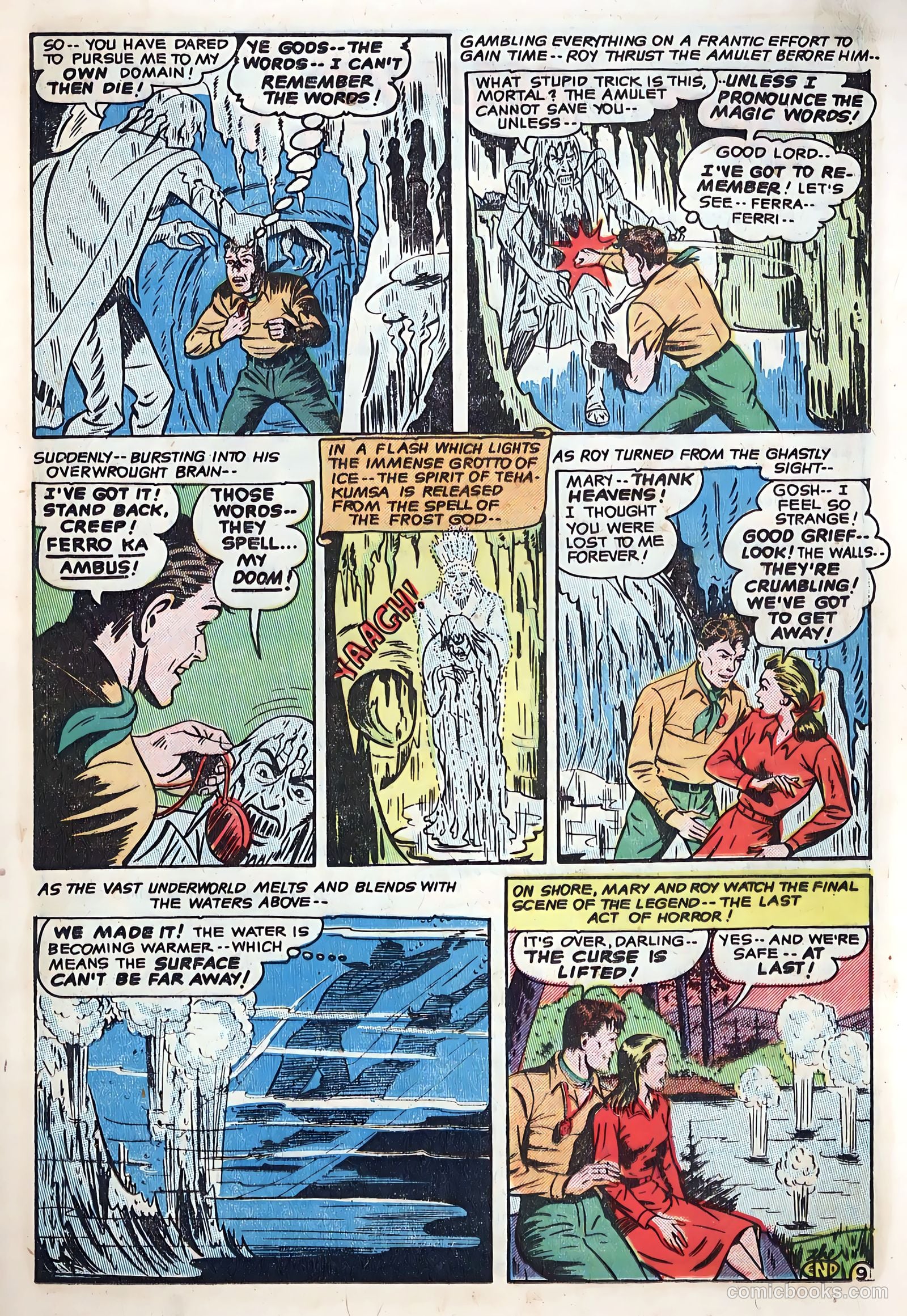 Out of the Night #8 (1953) — page 21 of 36
