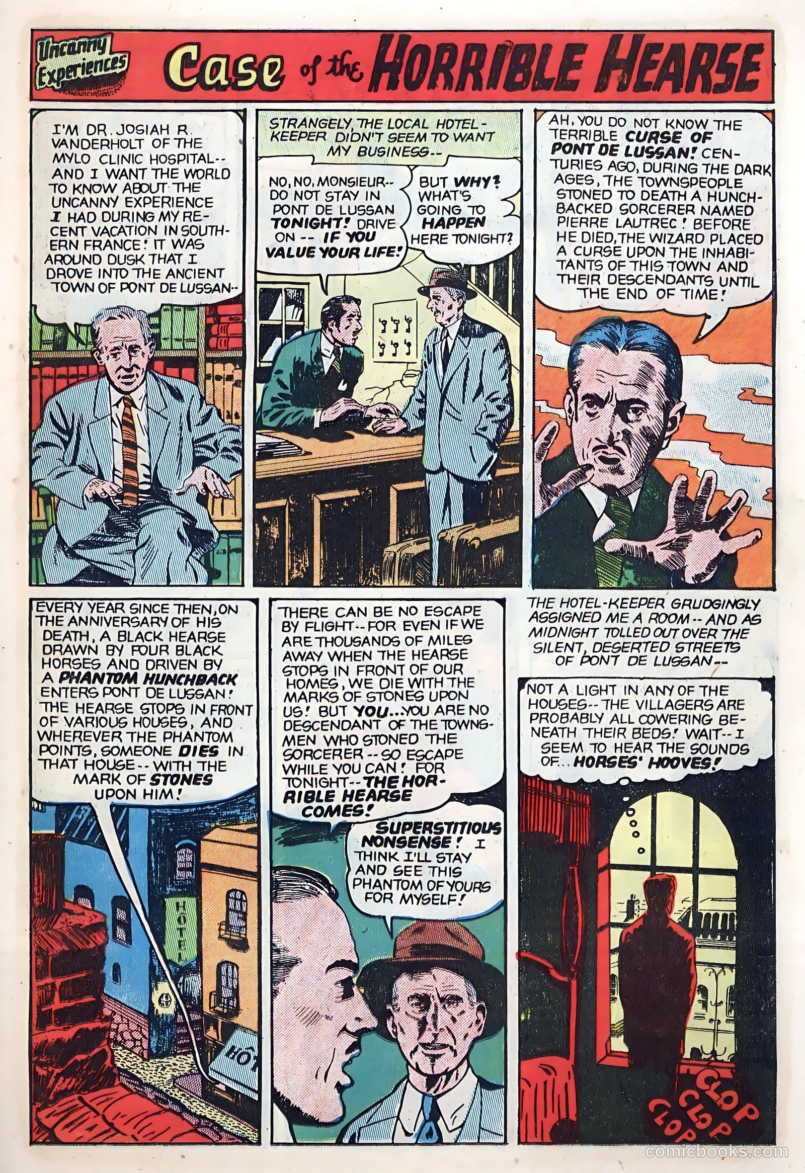 Out of the Night #8 (1953) — page 23 of 36