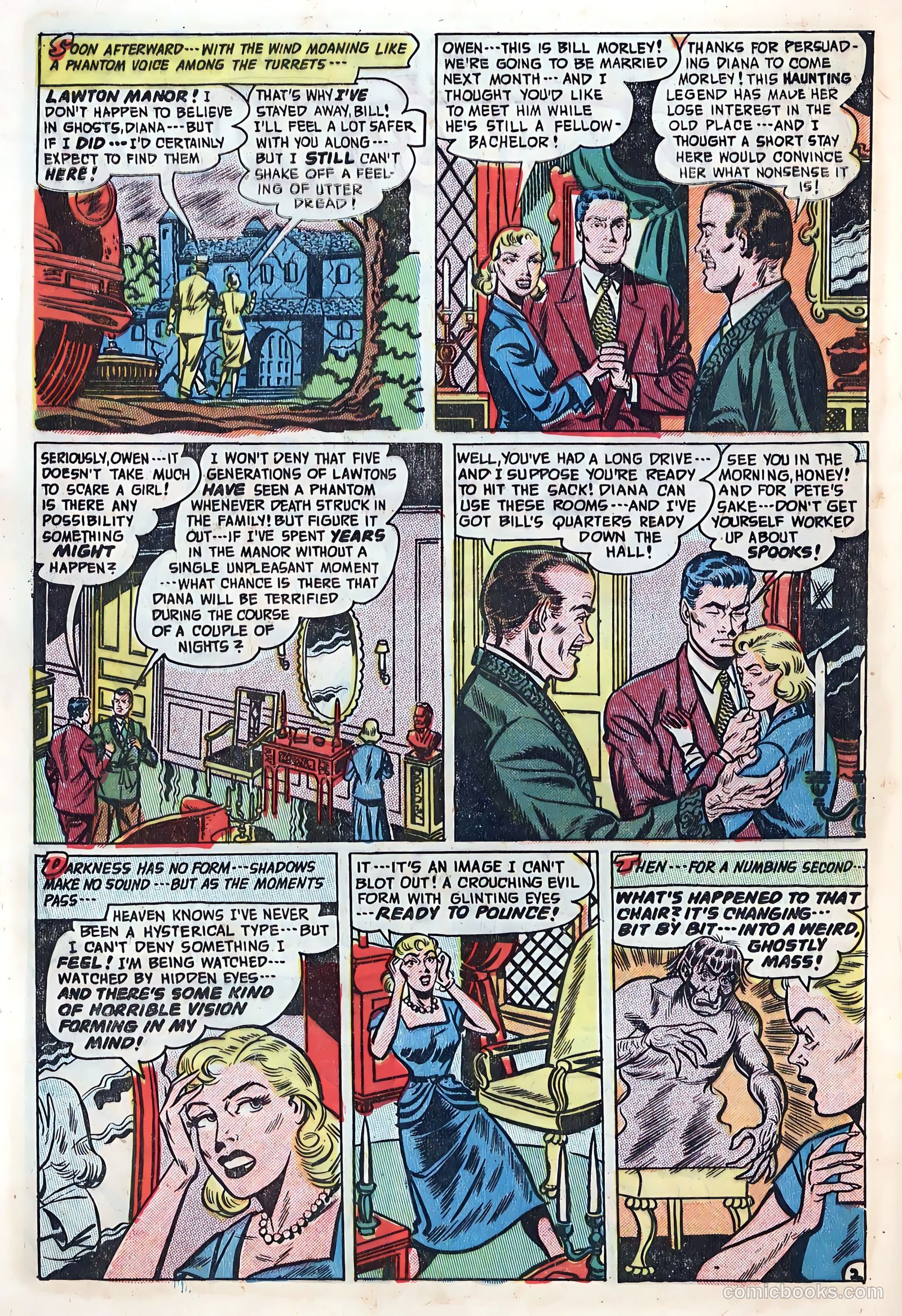 Out of the Night #8 (1953) — page 28 of 36