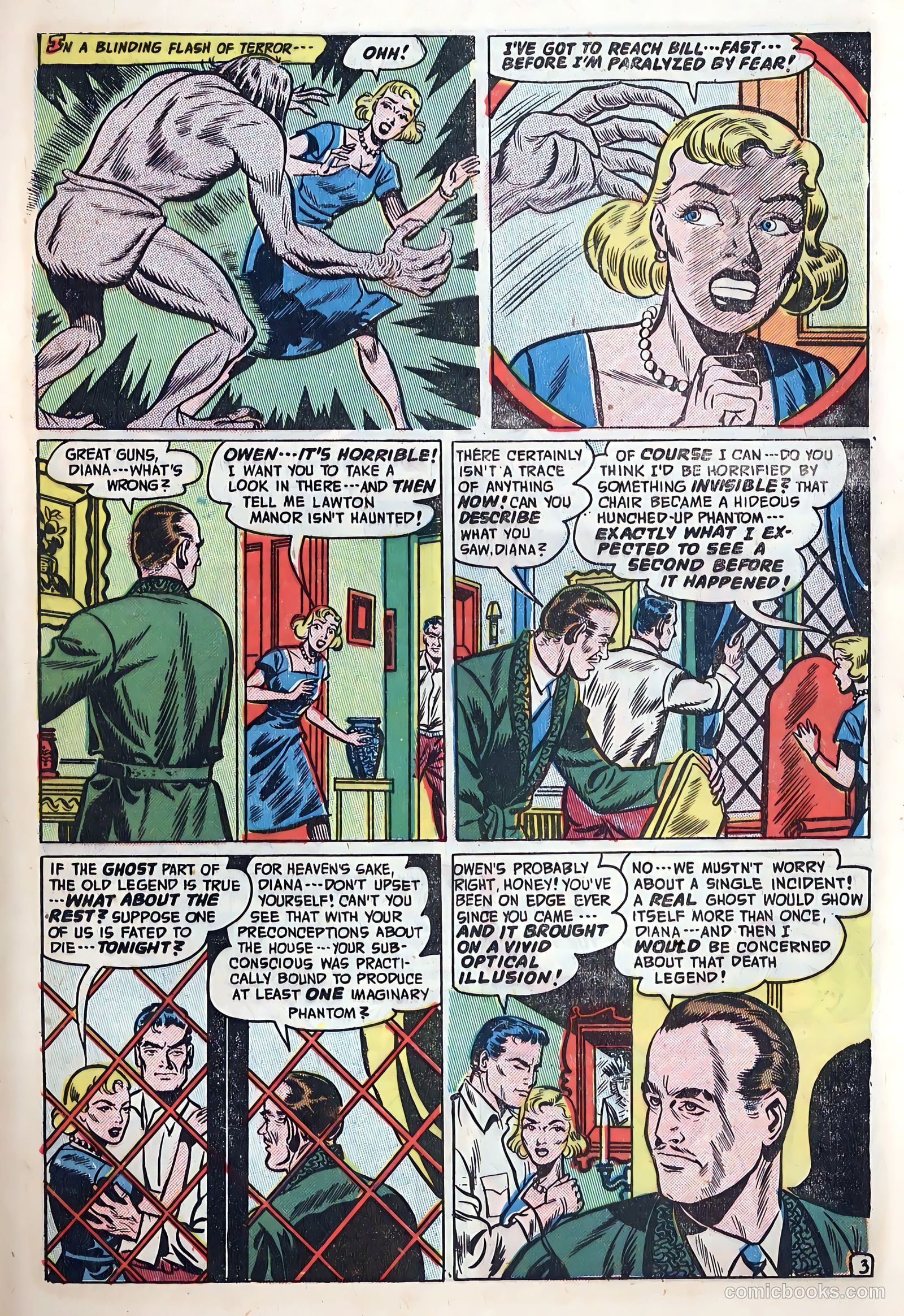 Out of the Night #8 (1953) — page 29 of 36