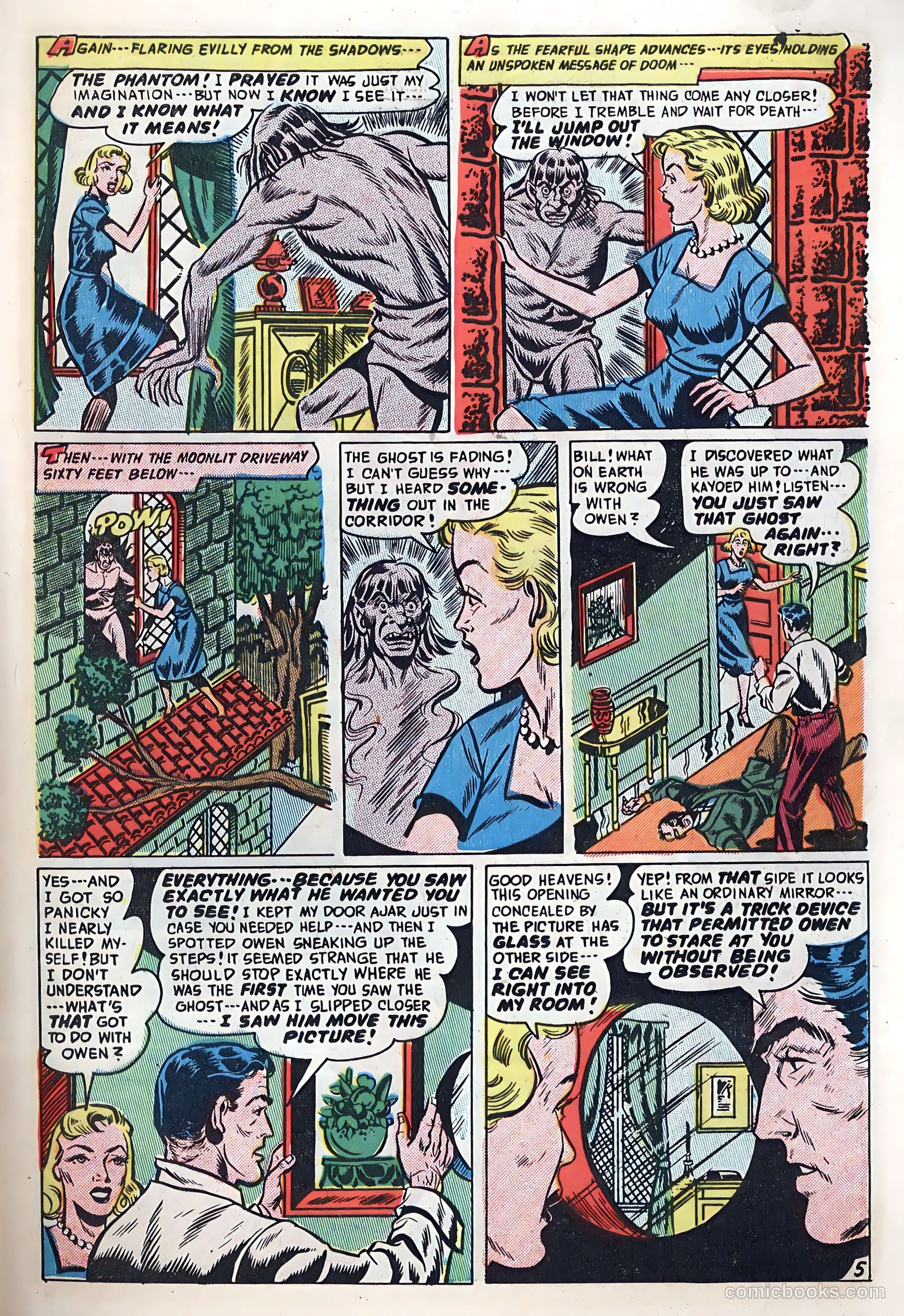 Out of the Night #8 (1953) — page 31 of 36