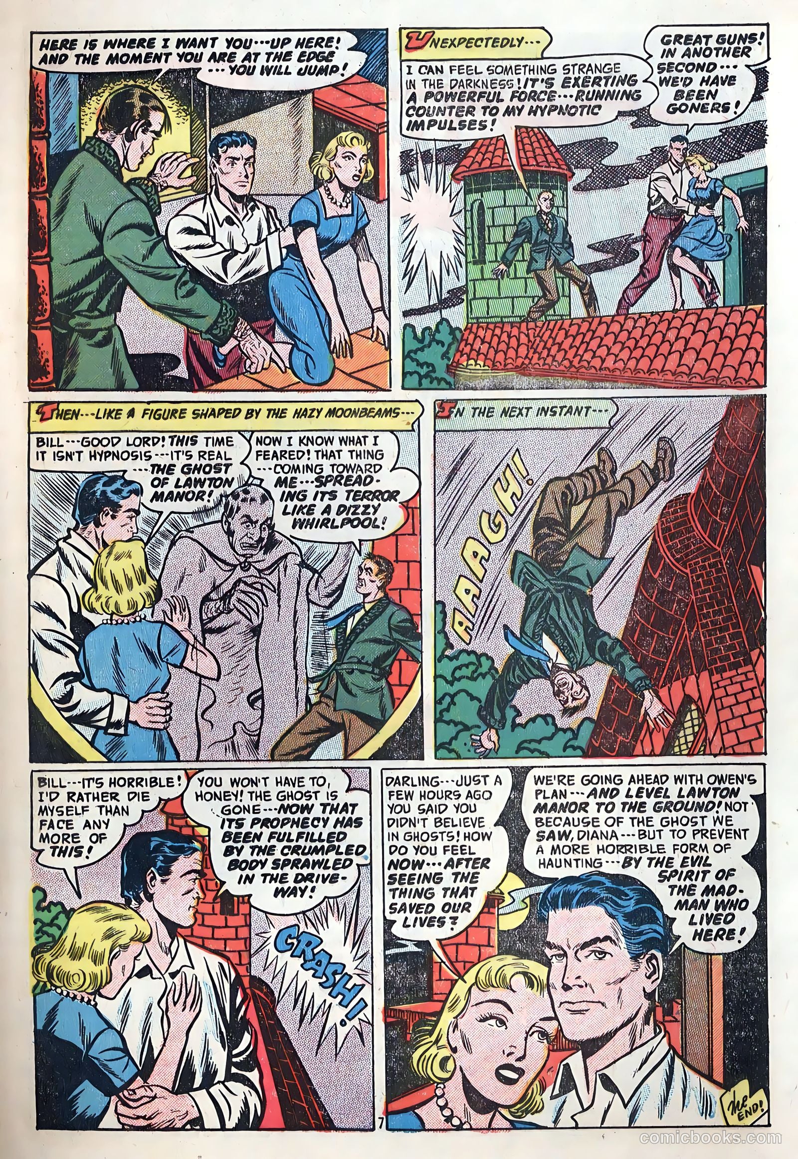 Out of the Night #8 (1953) — page 33 of 36