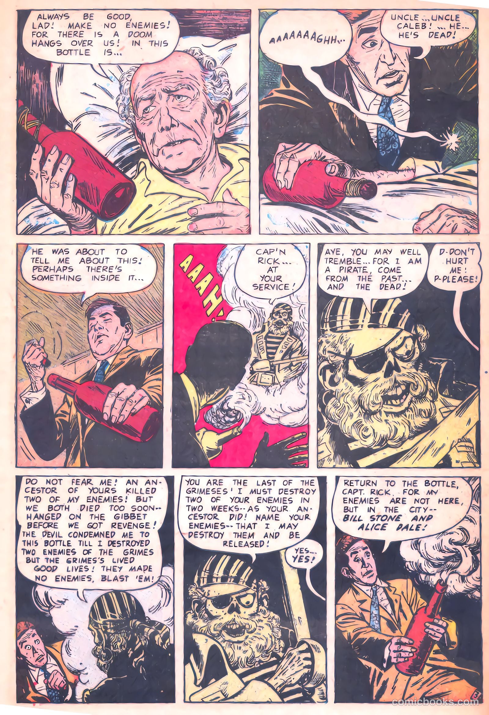Out of the Shadows #10 (1953) — page 5 of 36