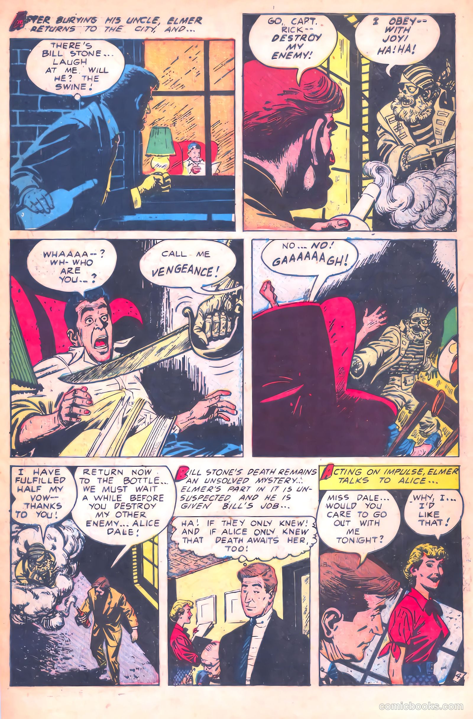 Out of the Shadows #10 (1953) — page 6 of 36