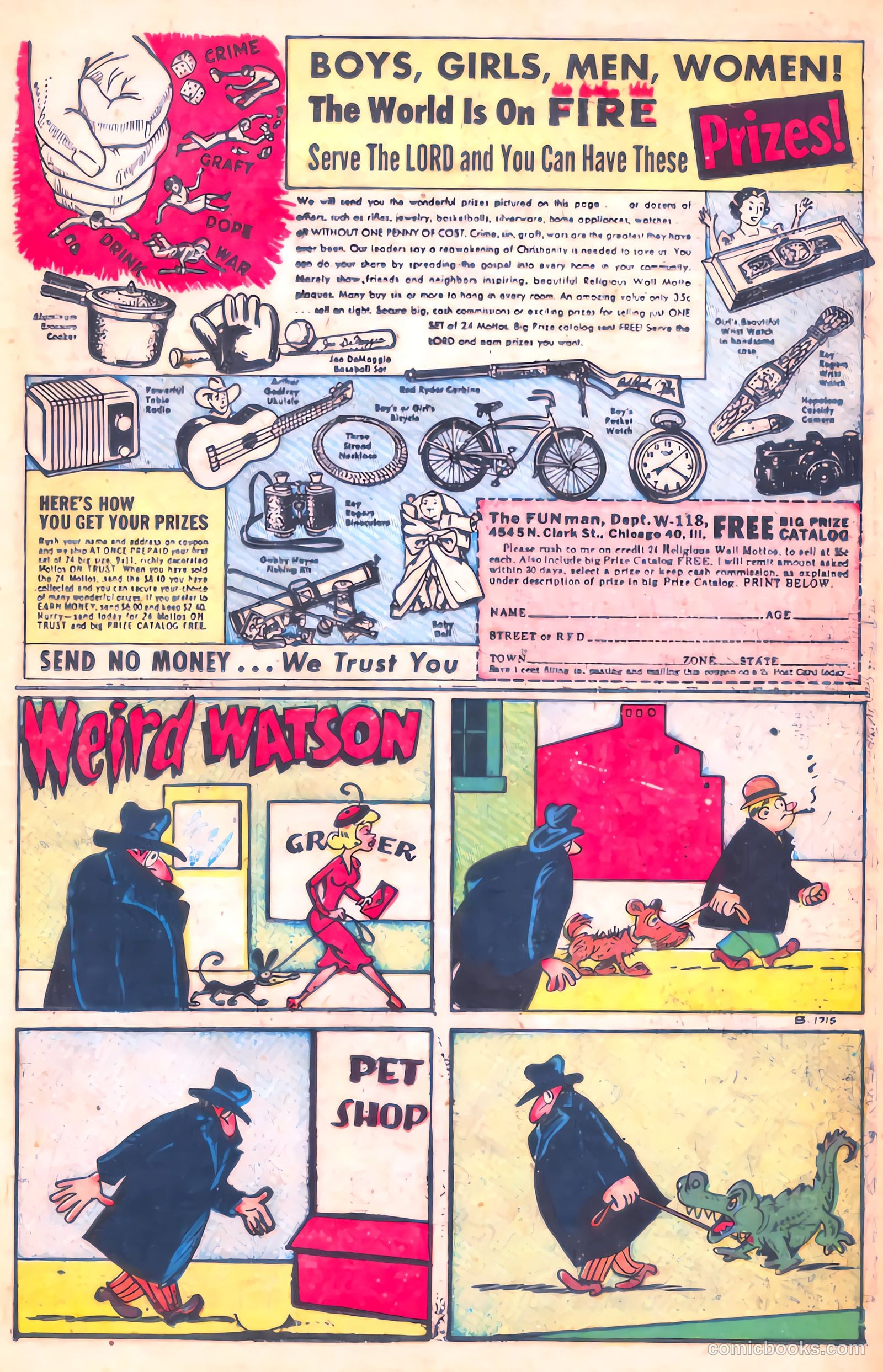 Out of the Shadows #10 (1953) — page 11 of 36