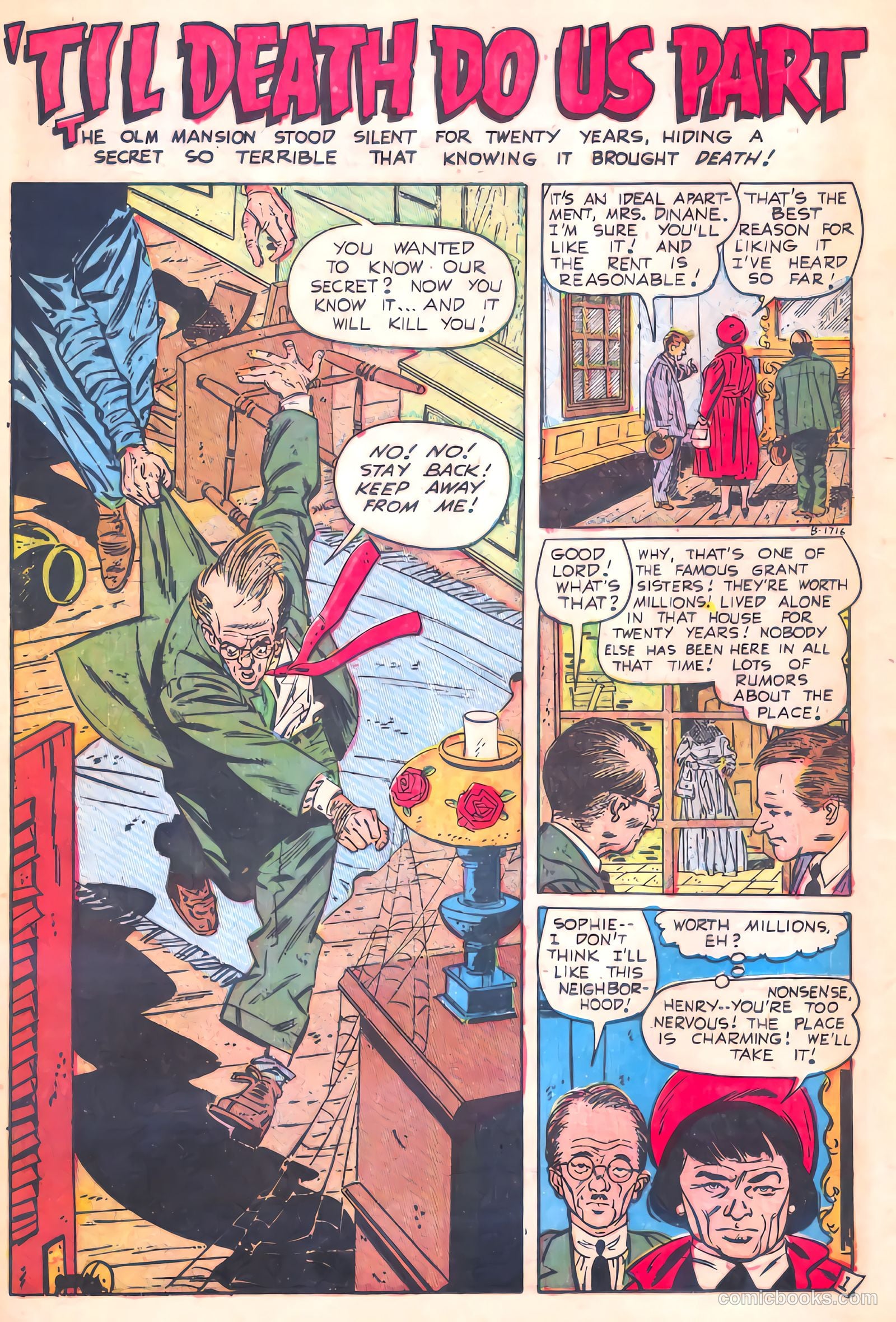 Out of the Shadows #10 (1953) — page 12 of 36