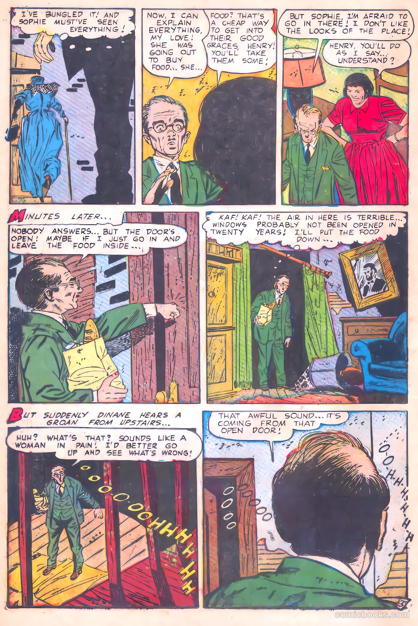 Out of the Shadows #10 (1953) — page 14 of 36