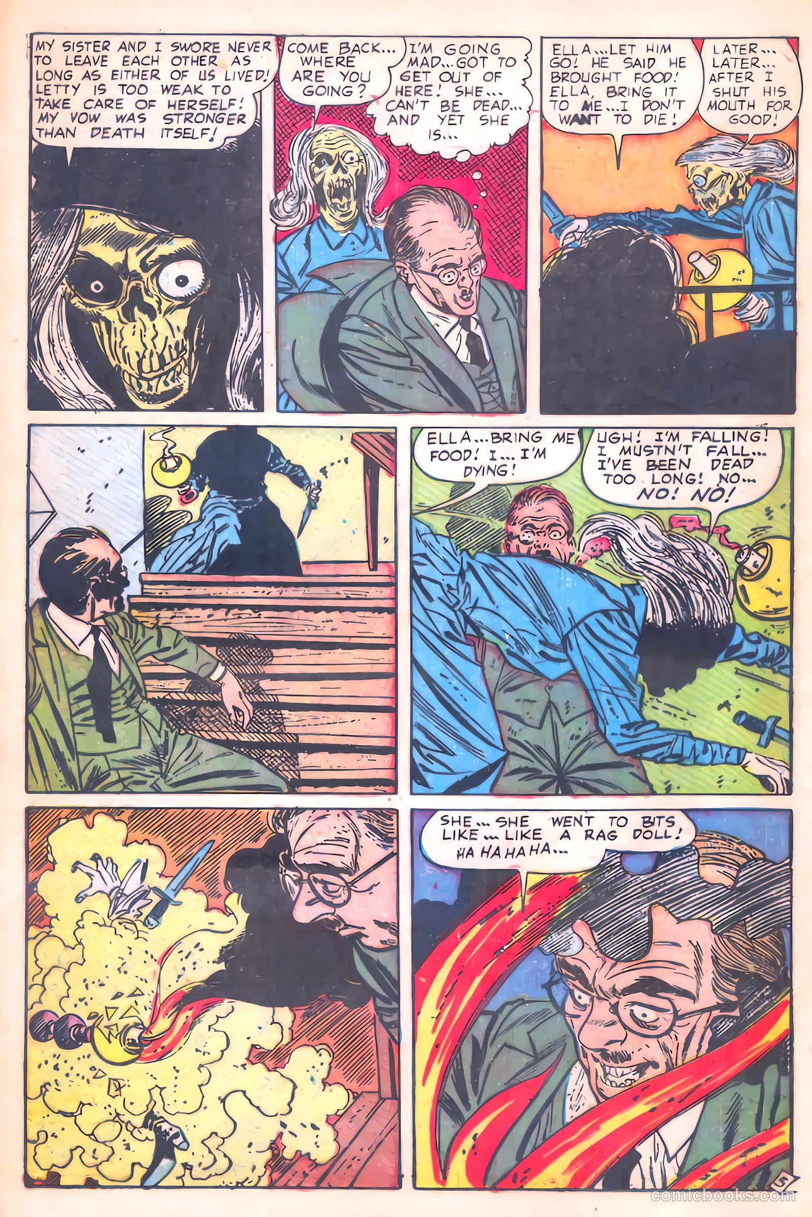 Out of the Shadows #10 (1953) — page 16 of 36